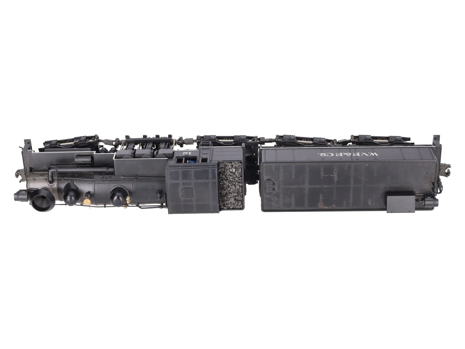 MTH 20-3023-1 O Gauge W.V.P&P Shay Steam Locomotive & Tender w/PS1