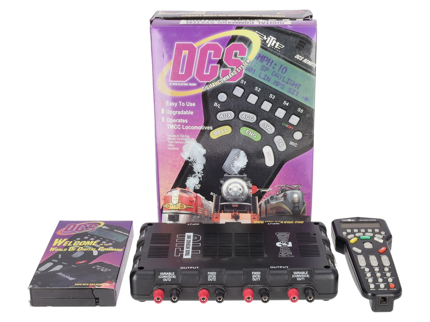 MTH 50-1001 O DCS Remote Control and DCS TIU Set EX/Box