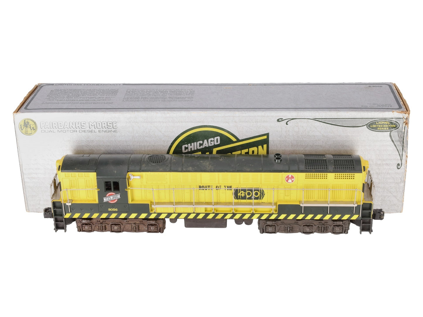 Lionel 6-8056 O Gauge Chicago & Northwestern FM Diesel Locomotive #8056 EX/Box