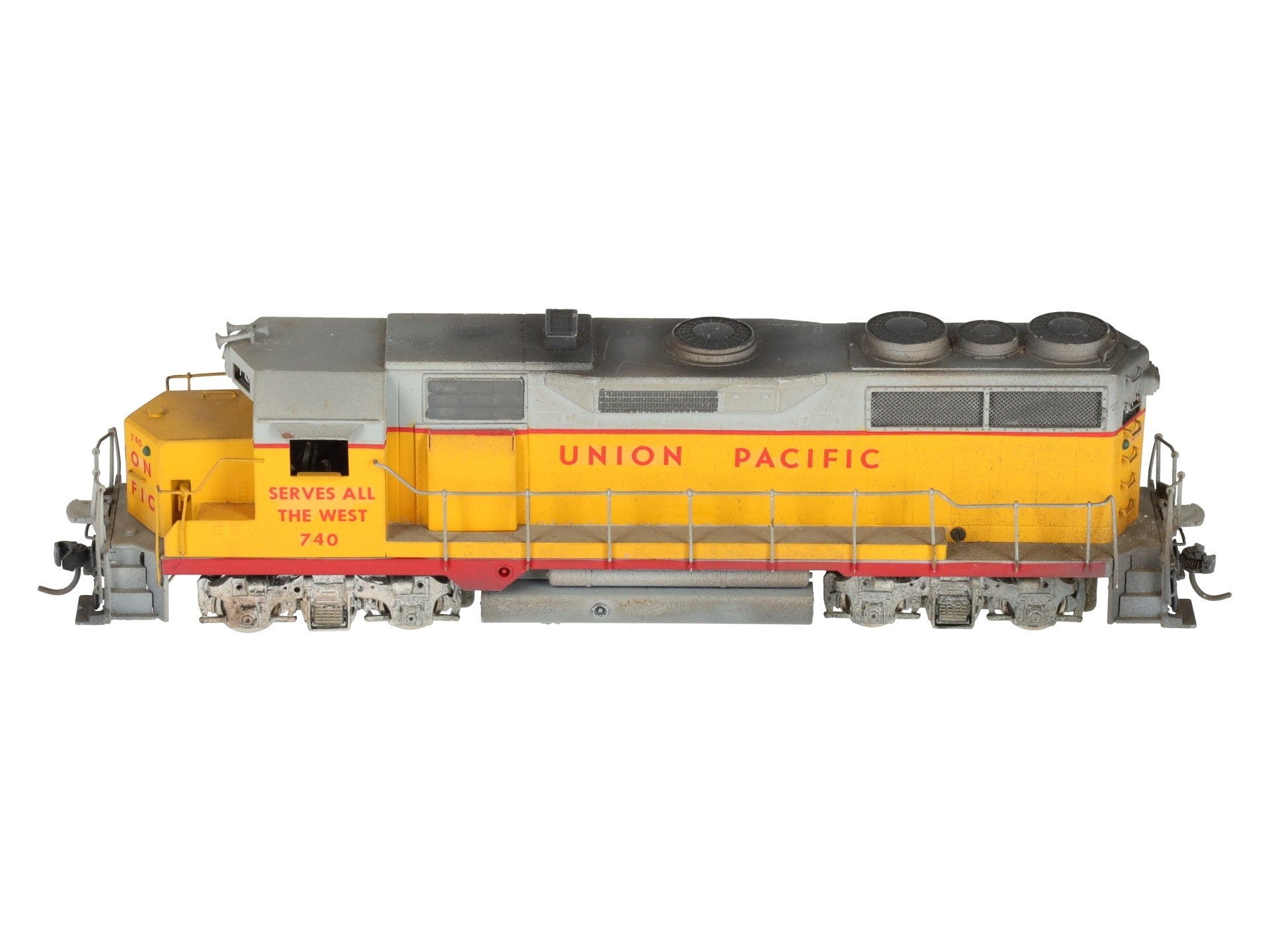 Tenshodo BRASS HO Scale Union Pacific Diesel Locomotive #740 - Custom EX