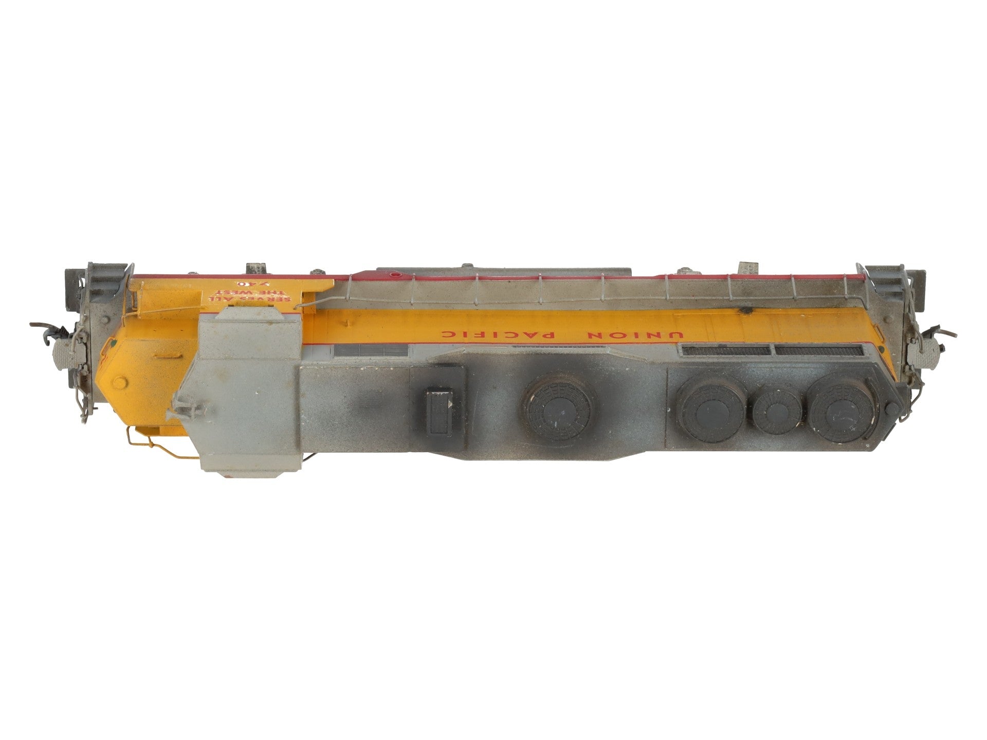Tenshodo BRASS HO Scale Union Pacific Diesel Locomotive #740 - Custom EX