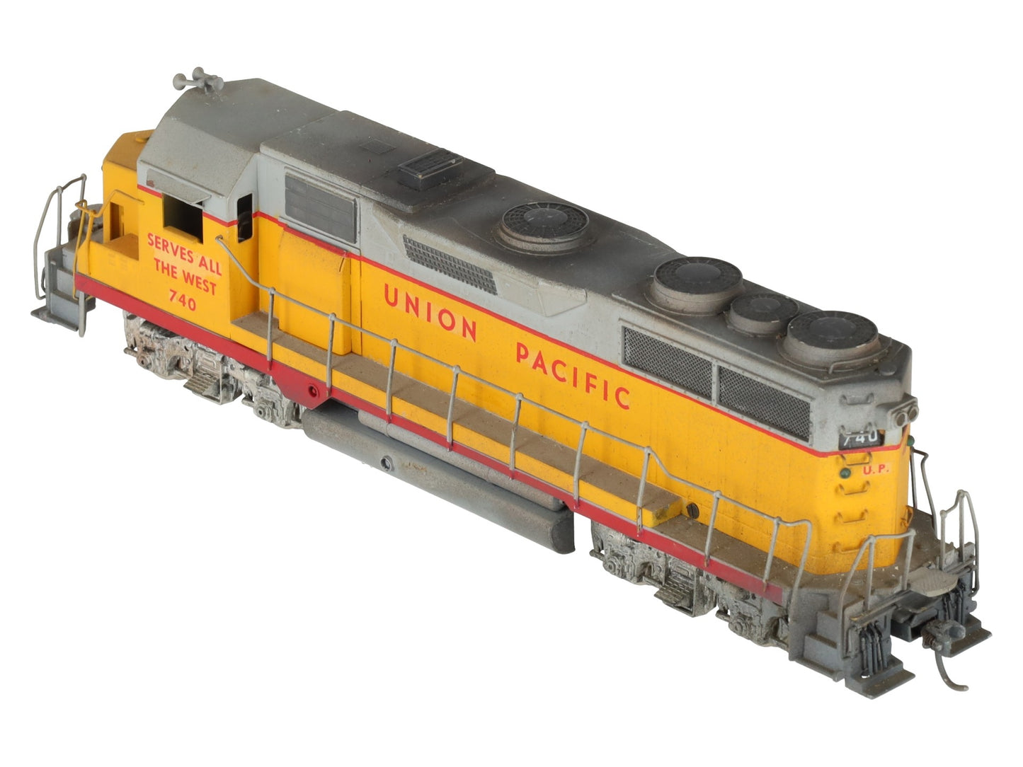 Tenshodo BRASS HO Scale Union Pacific Diesel Locomotive #740 - Custom EX