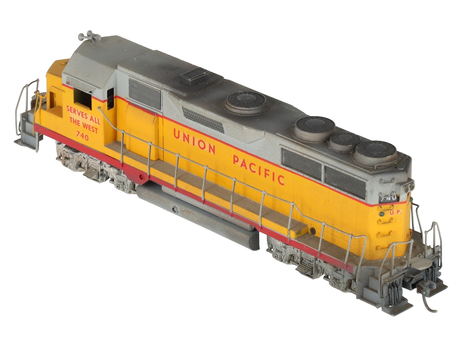 Tenshodo BRASS HO Scale Union Pacific Diesel Locomotive #740 - Custom EX