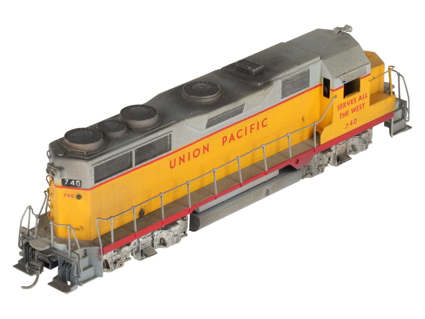 Tenshodo BRASS HO Scale Union Pacific Diesel Locomotive #740 - Custom EX