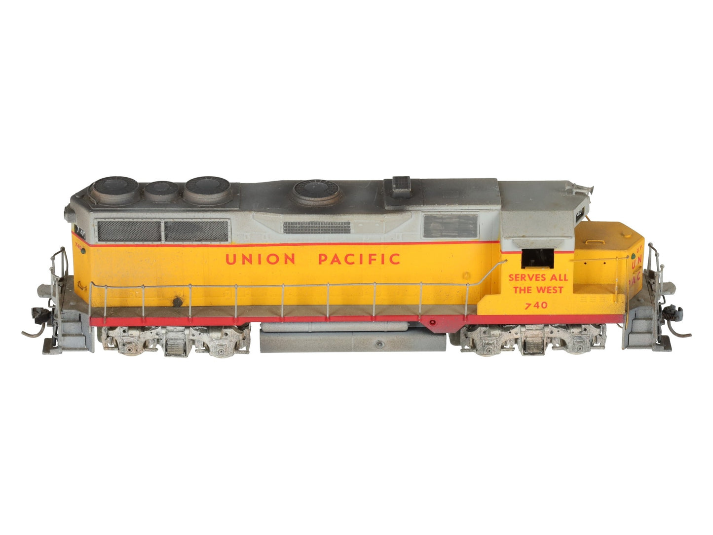 Tenshodo BRASS HO Scale Union Pacific Diesel Locomotive #740 - Custom EX