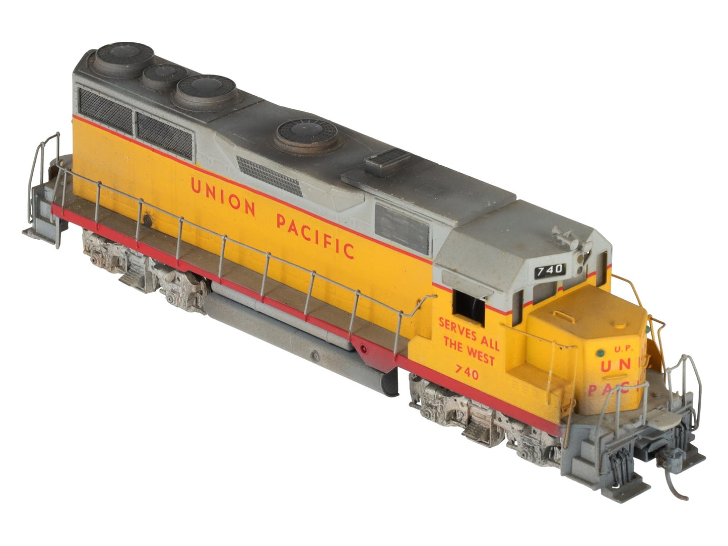 Tenshodo BRASS HO Scale Union Pacific Diesel Locomotive #740 - Custom EX
