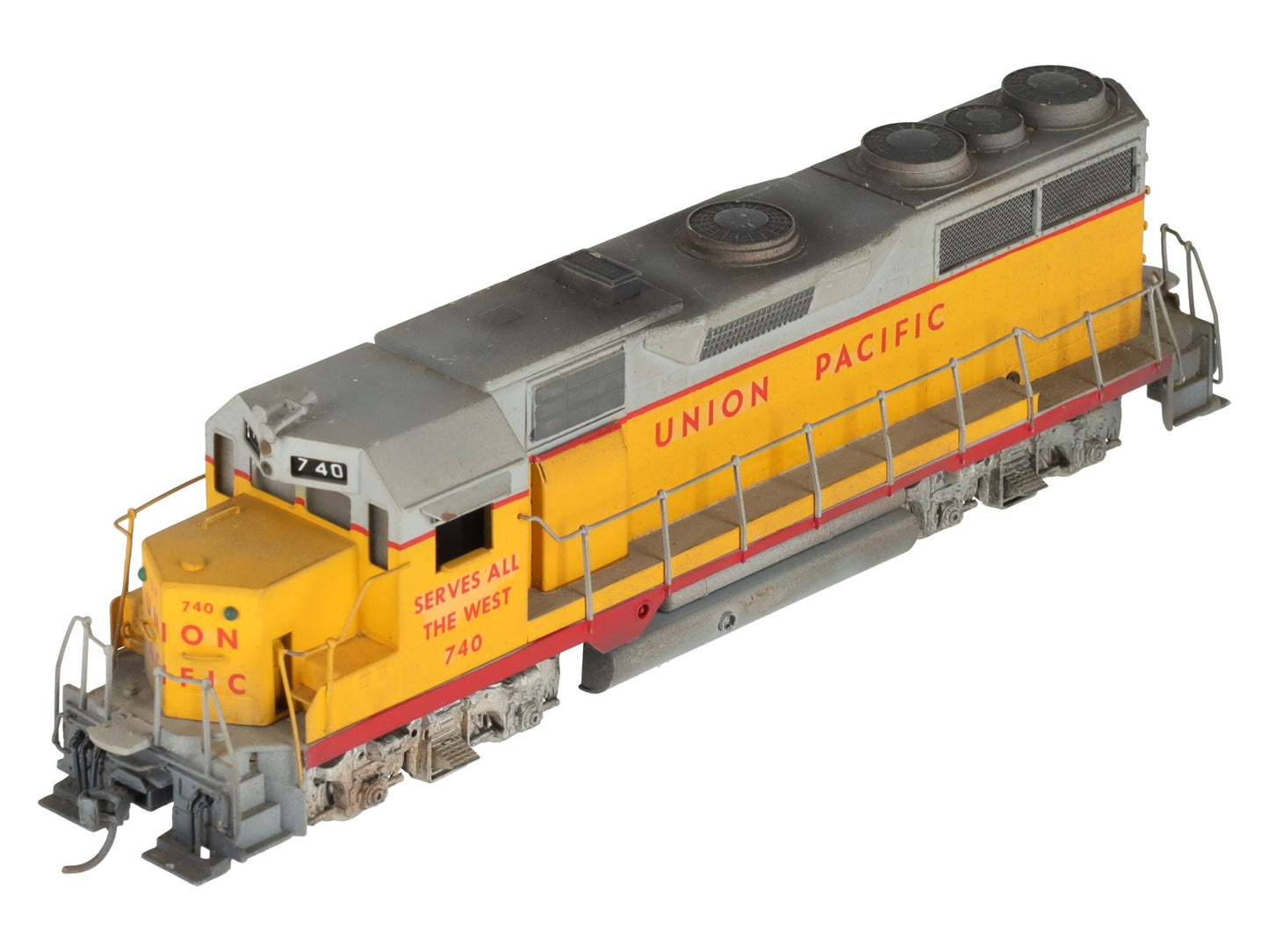 Tenshodo BRASS HO Scale Union Pacific Diesel Locomotive #740 - Custom EX