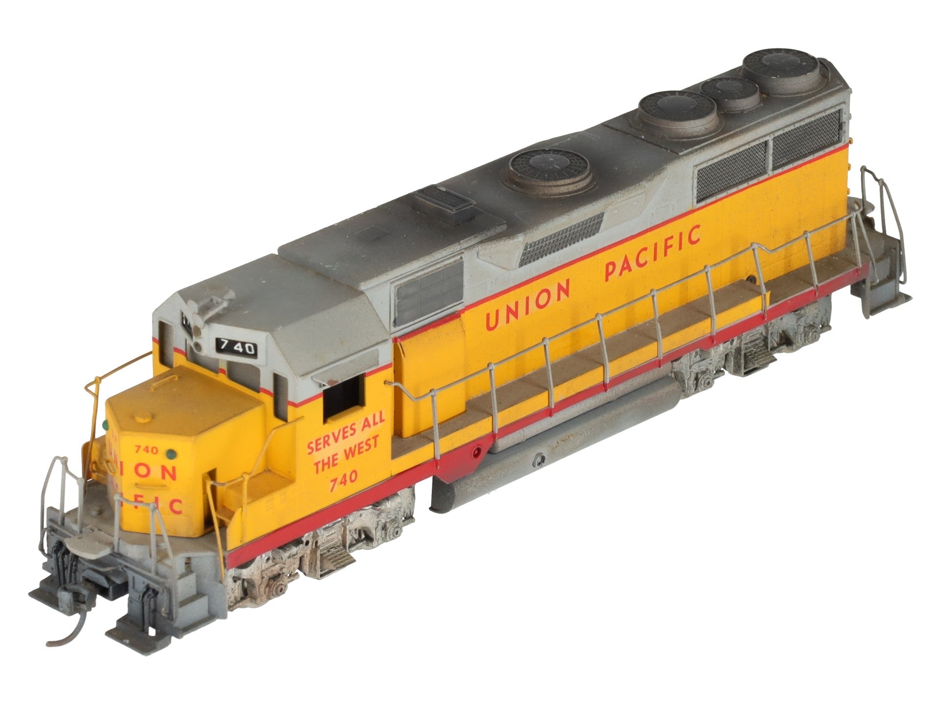 Tenshodo BRASS HO Scale Union Pacific Diesel Locomotive #740 - Custom EX