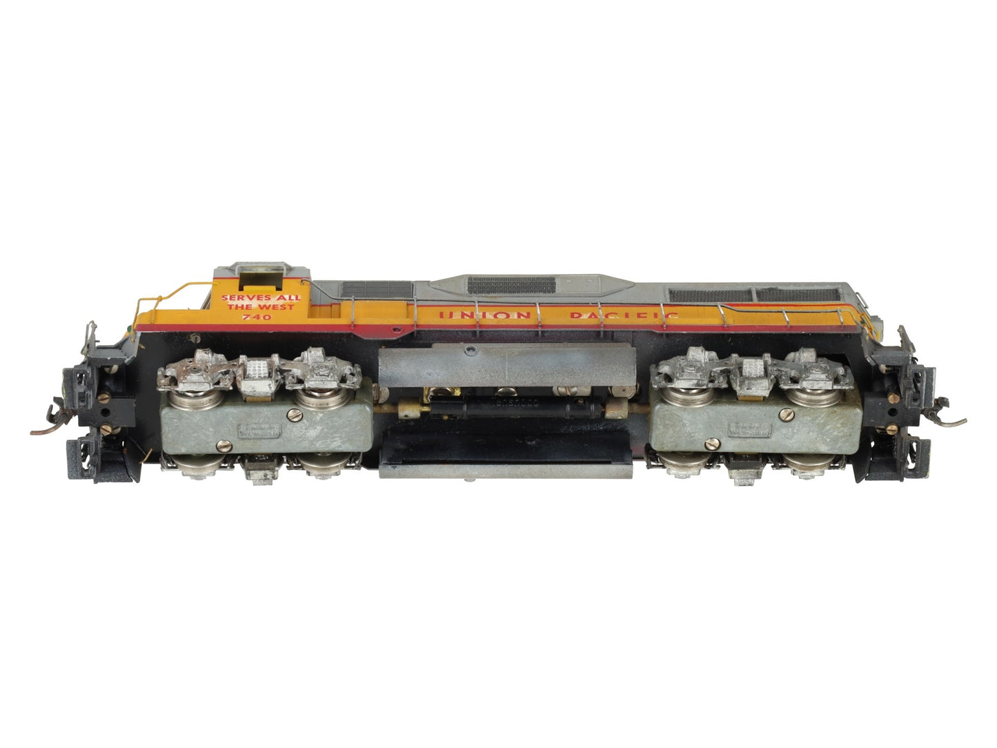 Tenshodo BRASS HO Scale Union Pacific Diesel Locomotive #740 - Custom EX