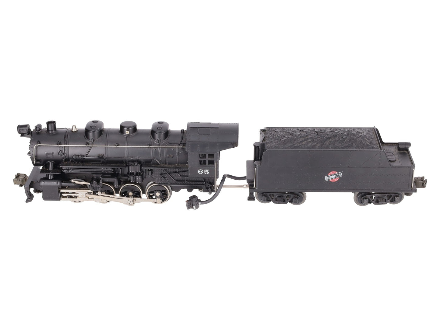 MTH 30-1112-1 O Chicago & Northwestern 0-8-0 Steam Locomotive Switcher w/PS1 #65 EX/Box