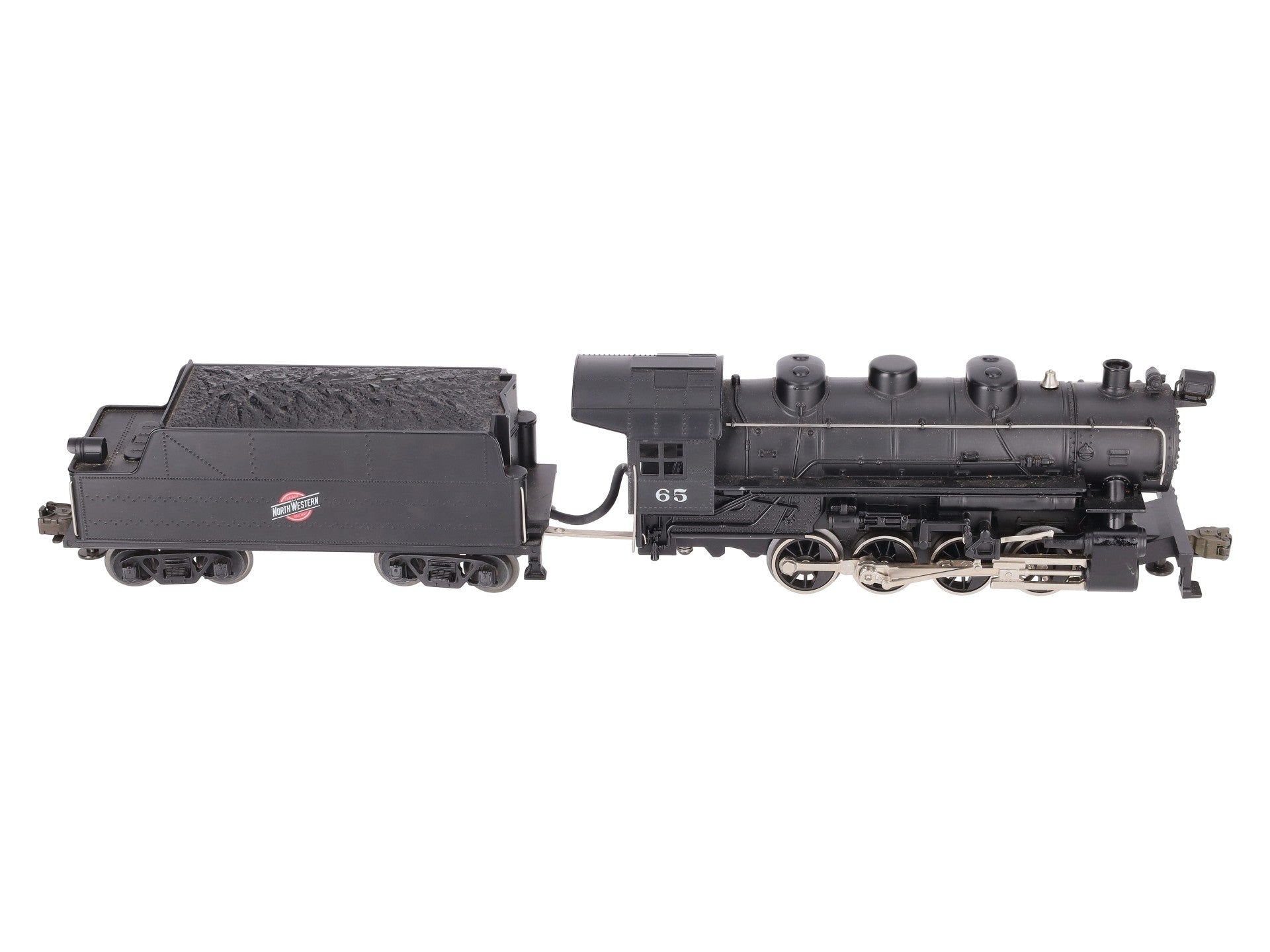 MTH 30-1112-1 O Chicago & Northwestern 0-8-0 Steam Locomotive Switcher w/PS1 #65 EX/Box