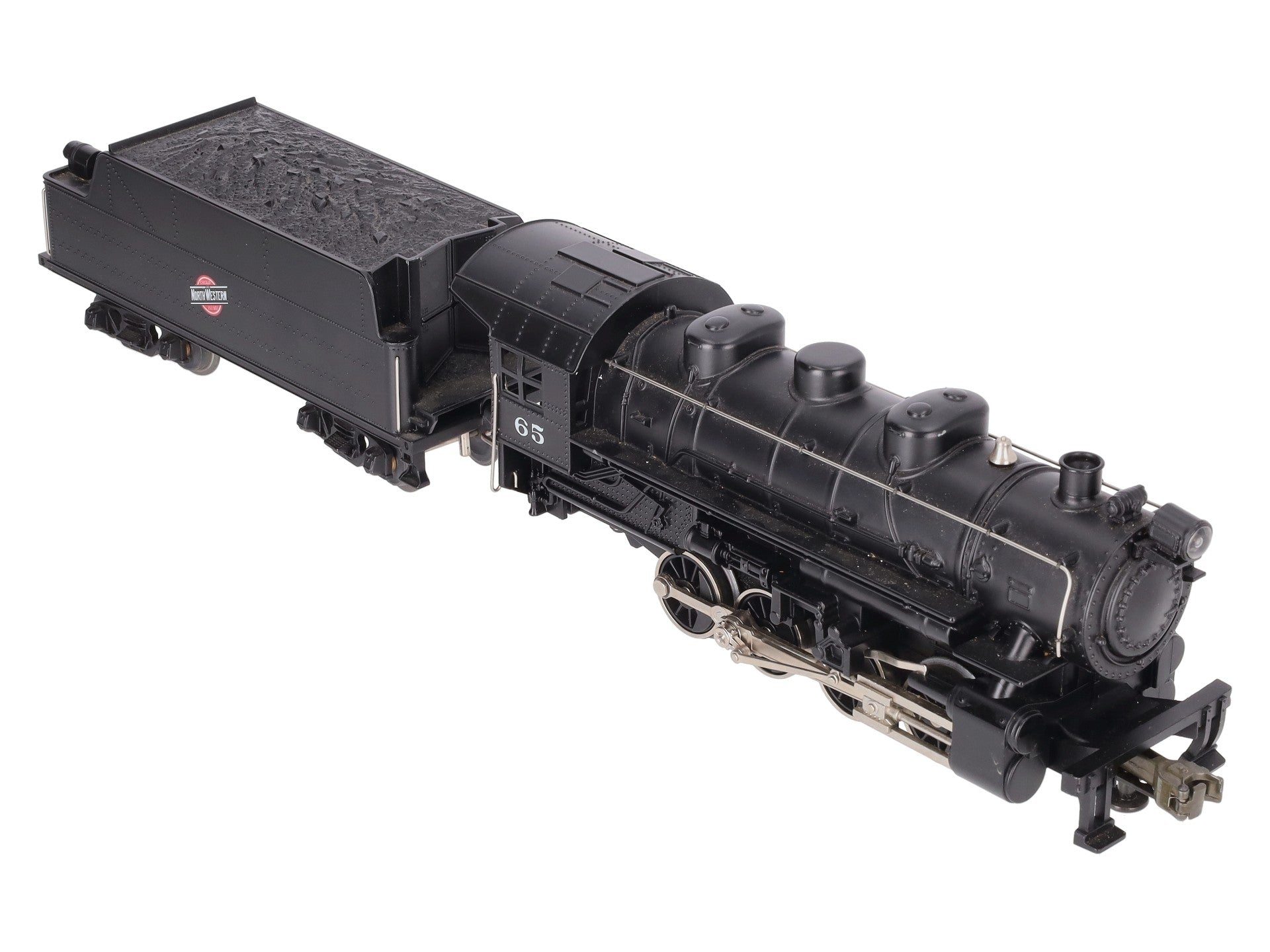 MTH 30-1112-1 O Chicago & Northwestern 0-8-0 Steam Locomotive Switcher w/PS1 #65 EX/Box