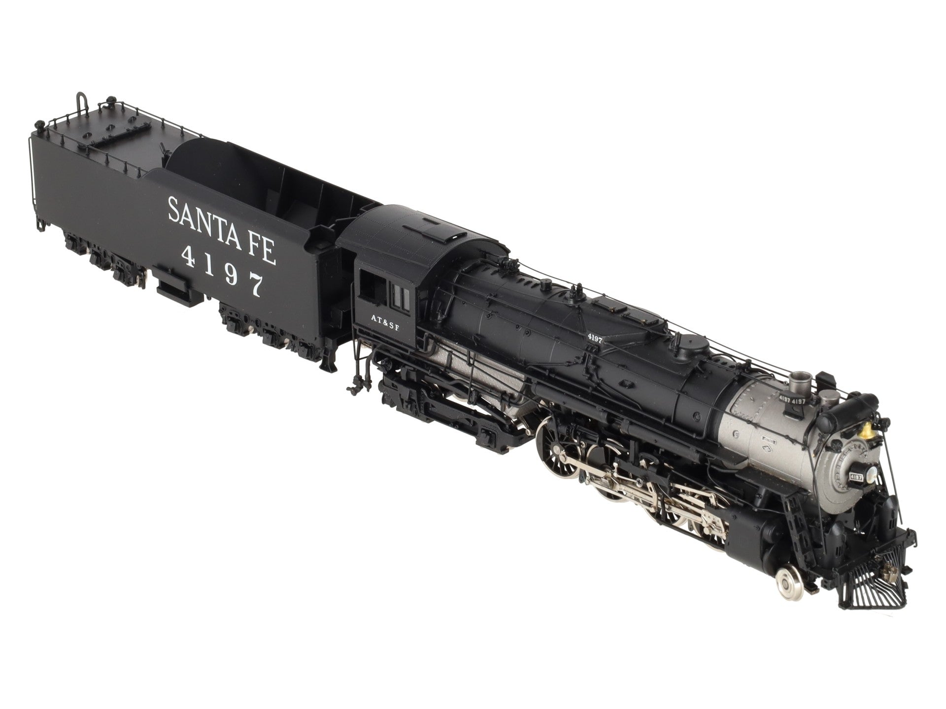 Precision Scale Co 15516-1 HO Brass ATSF  2-8-4 Steam Locomotive w/Tender #4197 LN/Box