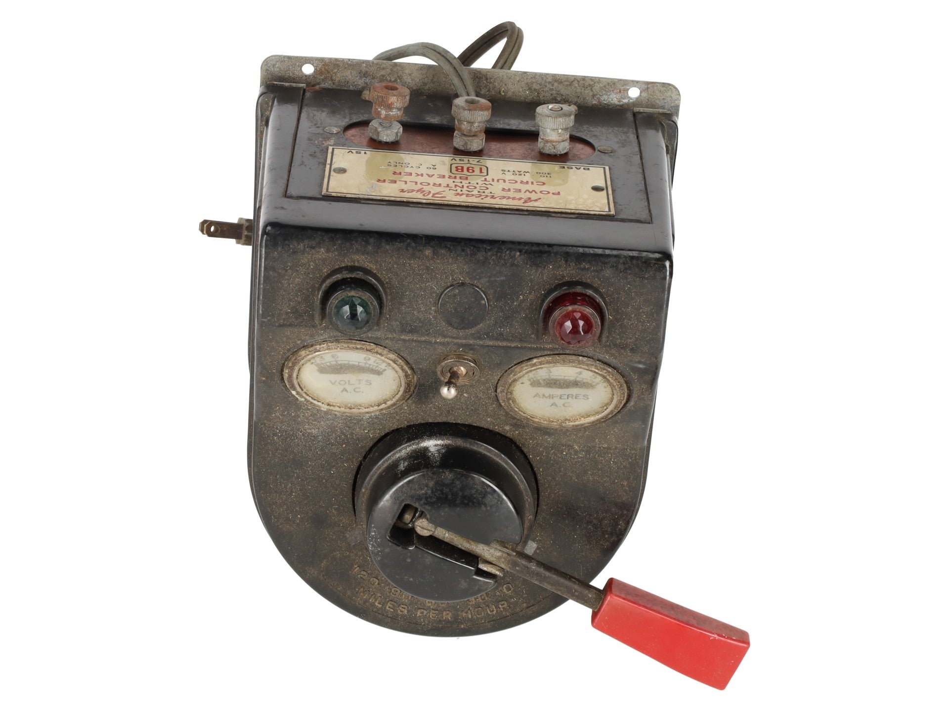 American Flyer 19B Vintage S 300 Watt Train Transformer 110V VG