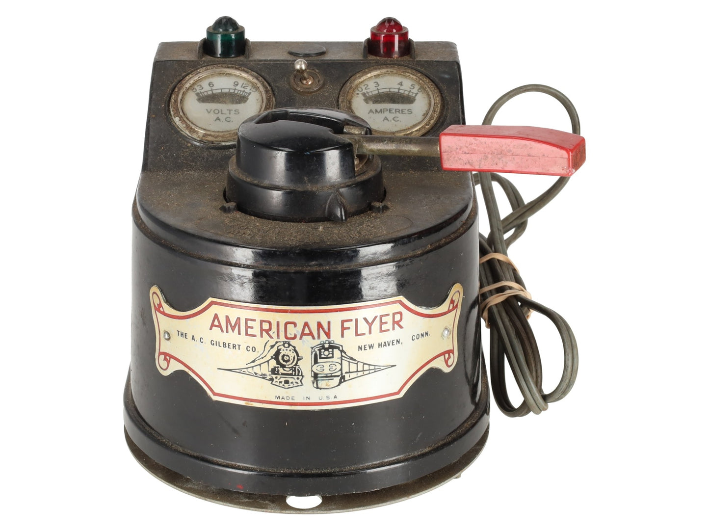 American Flyer 19B Vintage S 300 Watt Train Transformer 110V VG