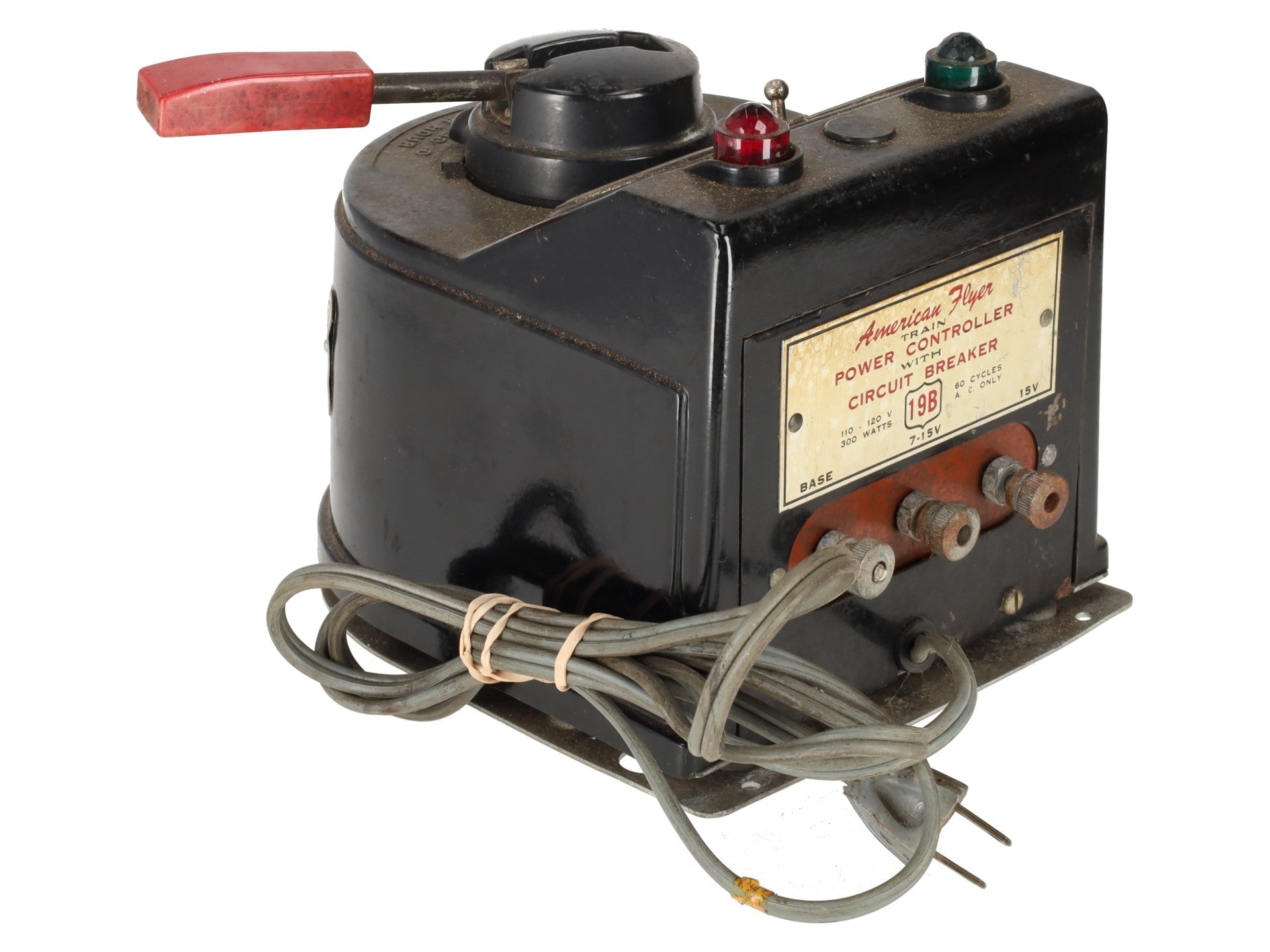 American Flyer 19B Vintage S 300 Watt Train Transformer 110V VG