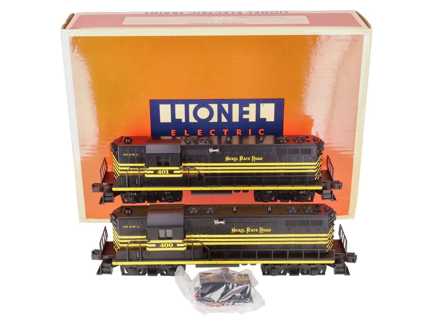Lionel 6-18505 O Gauge Nickel Plate Road GP-7 Diesel Locomotive Set #400/401 LN/Box