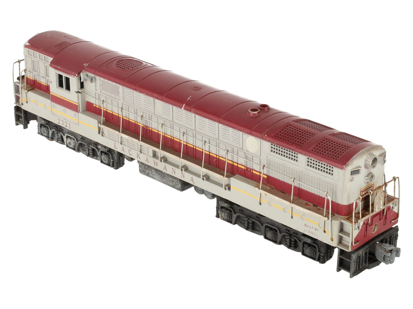 Lionel 2321 Vintage O Lackawanna FM Diesel Locomotive - Maroon Roof Version VG