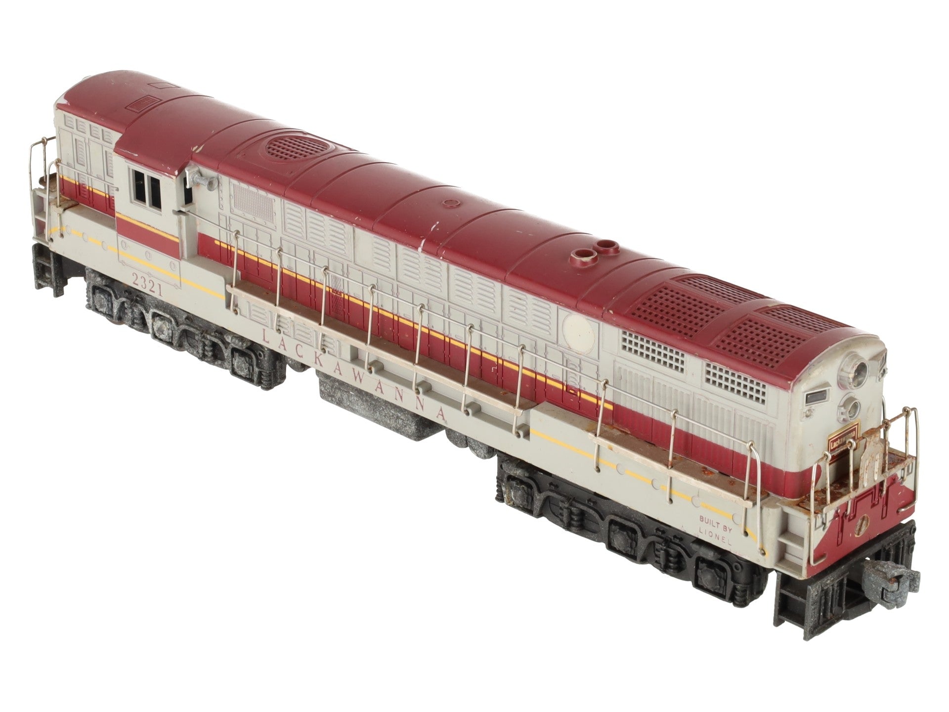 Lionel 2321 Vintage O Lackawanna FM Diesel Locomotive - Maroon Roof Version VG
