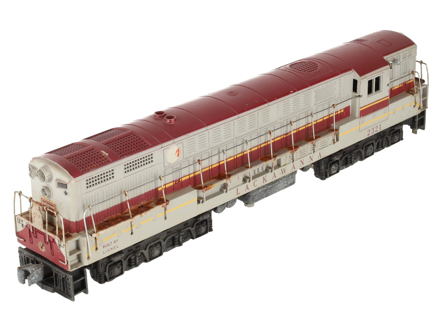 Lionel 2321 Vintage O Lackawanna FM Diesel Locomotive - Maroon Roof Version VG