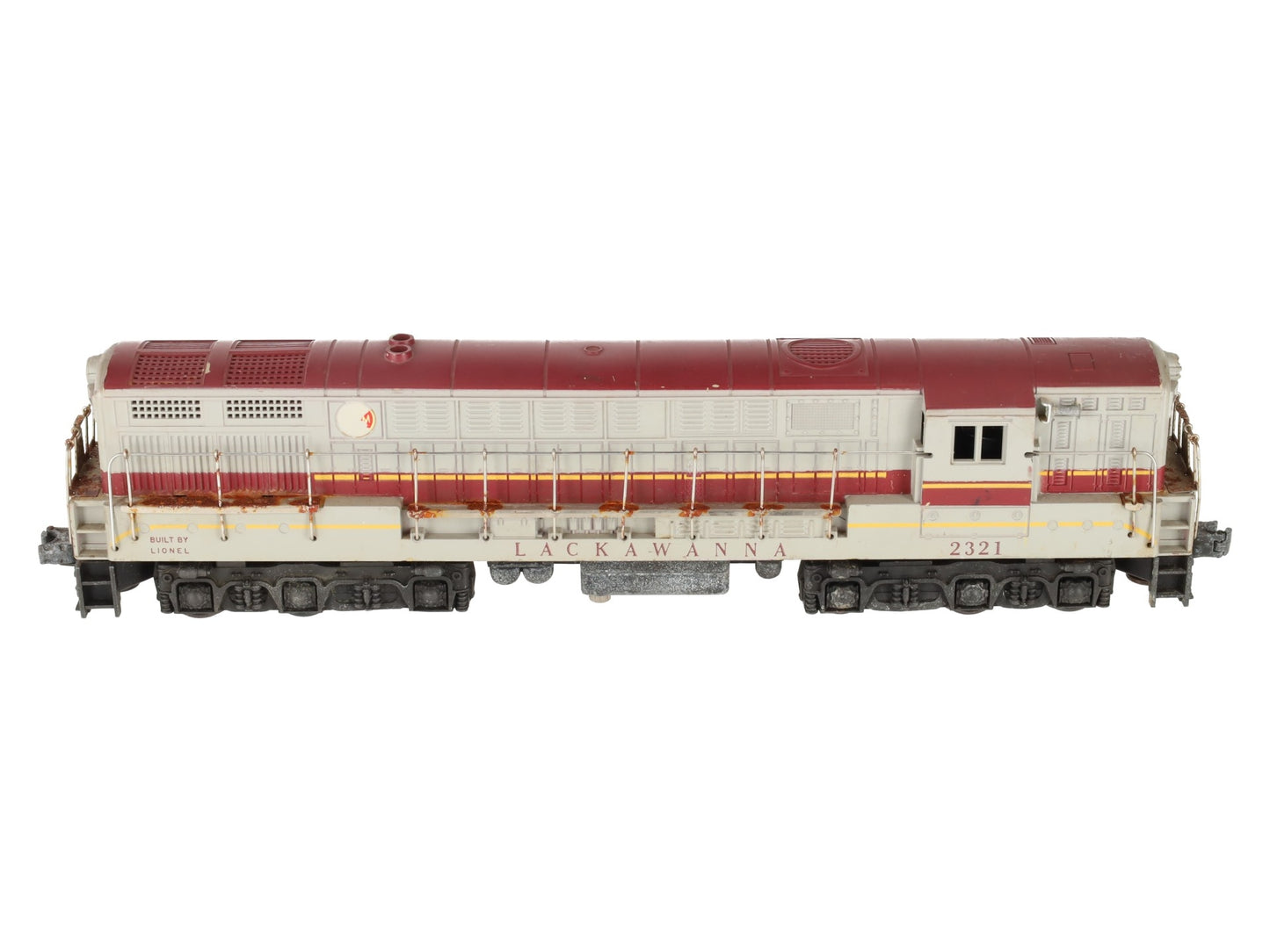 Lionel 2321 Vintage O Lackawanna FM Diesel Locomotive - Maroon Roof Version VG