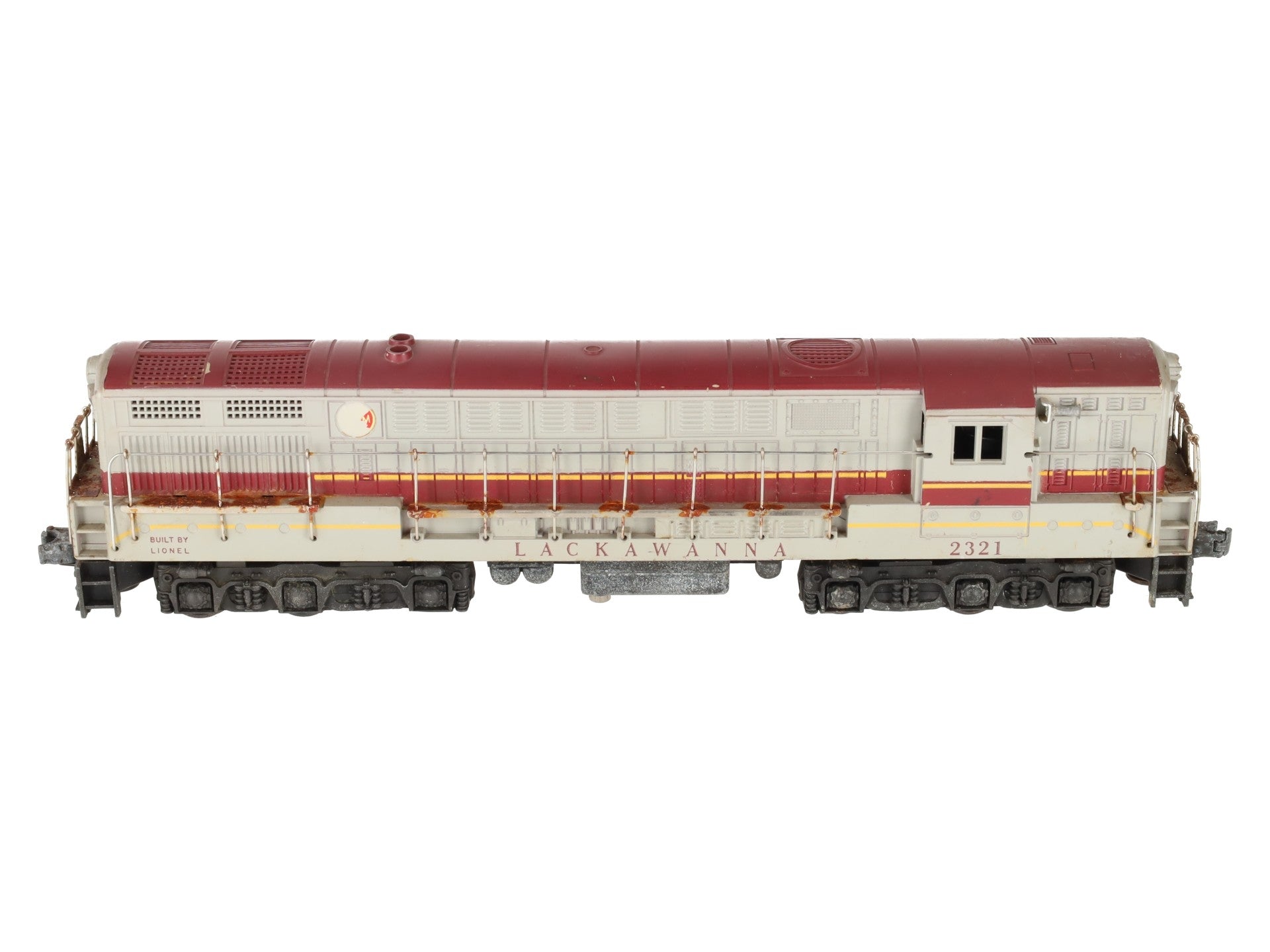 Lionel 2321 Vintage O Lackawanna FM Diesel Locomotive - Maroon Roof Version VG