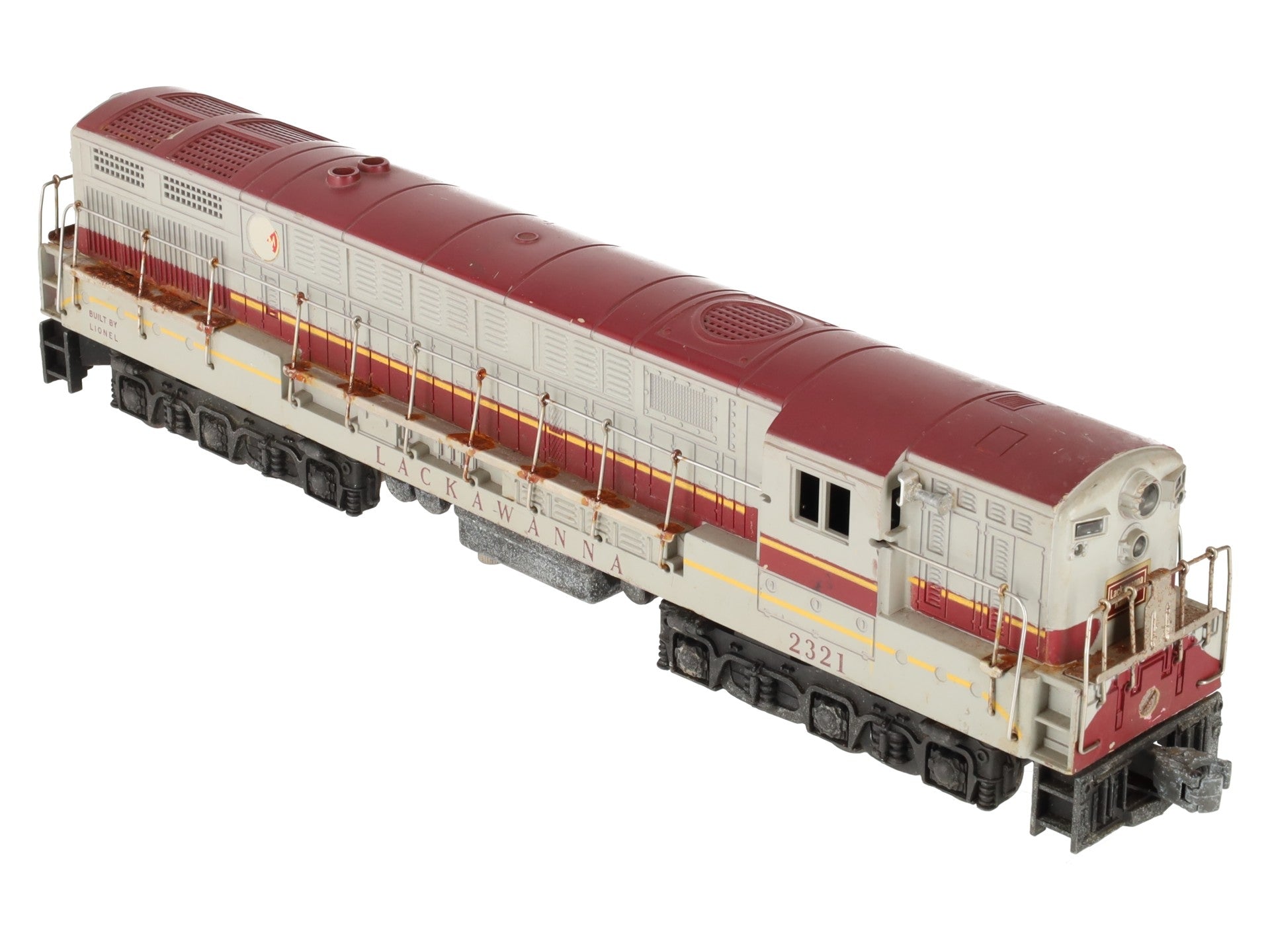 Lionel 2321 Vintage O Lackawanna FM Diesel Locomotive - Maroon Roof Version VG