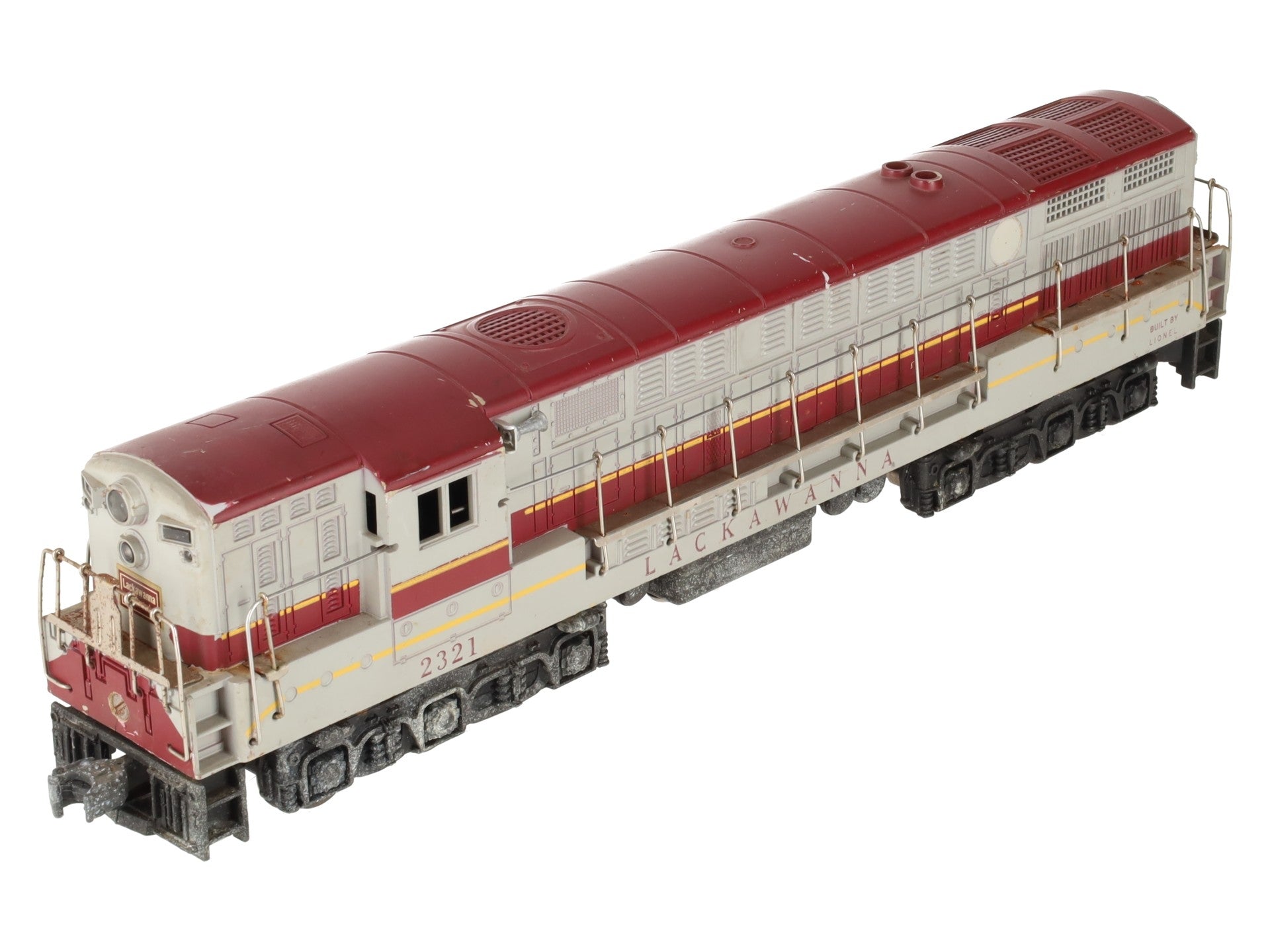 Lionel 2321 Vintage O Lackawanna FM Diesel Locomotive - Maroon Roof Version VG