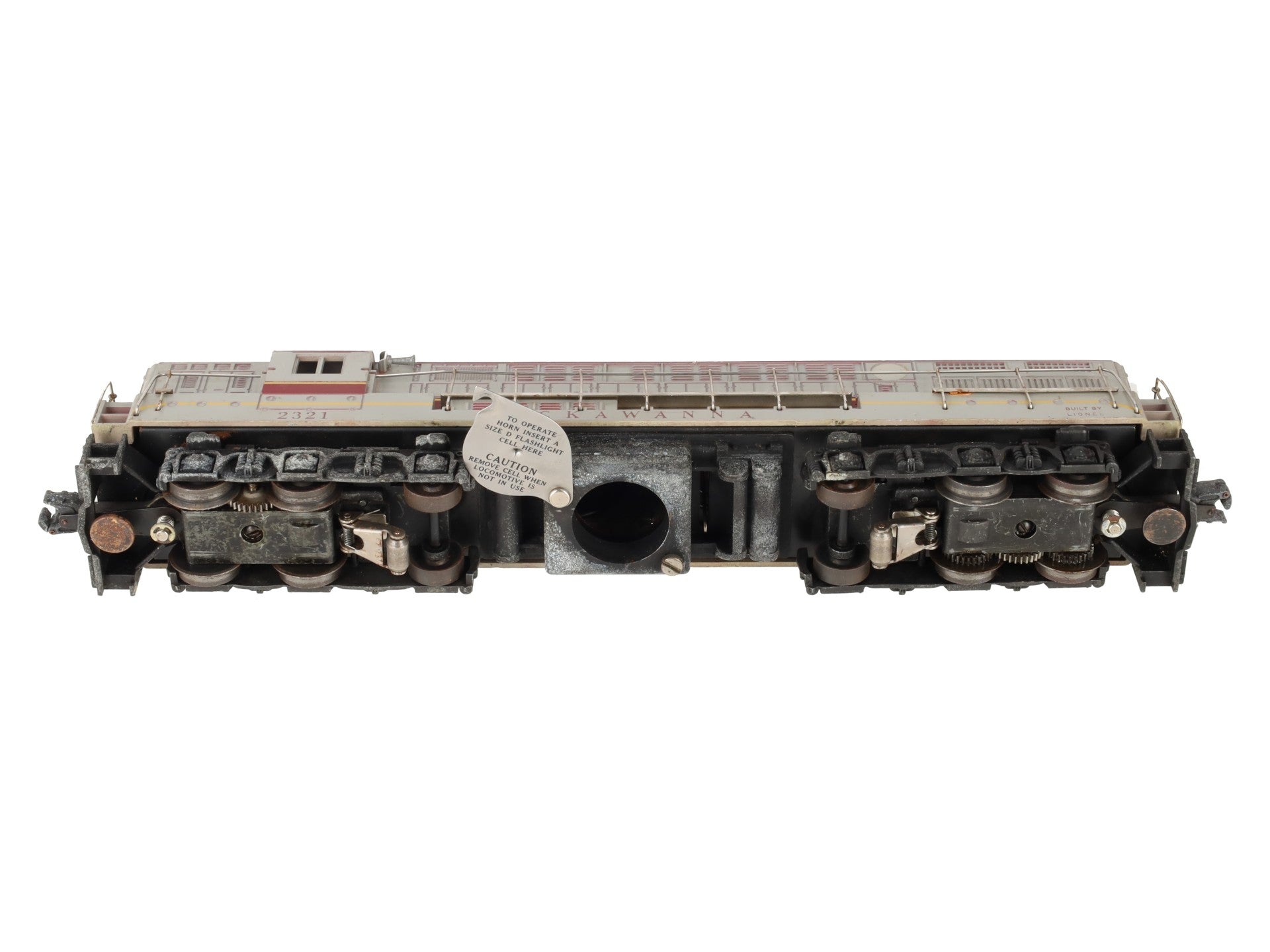 Lionel 2321 Vintage O Lackawanna FM Diesel Locomotive - Maroon