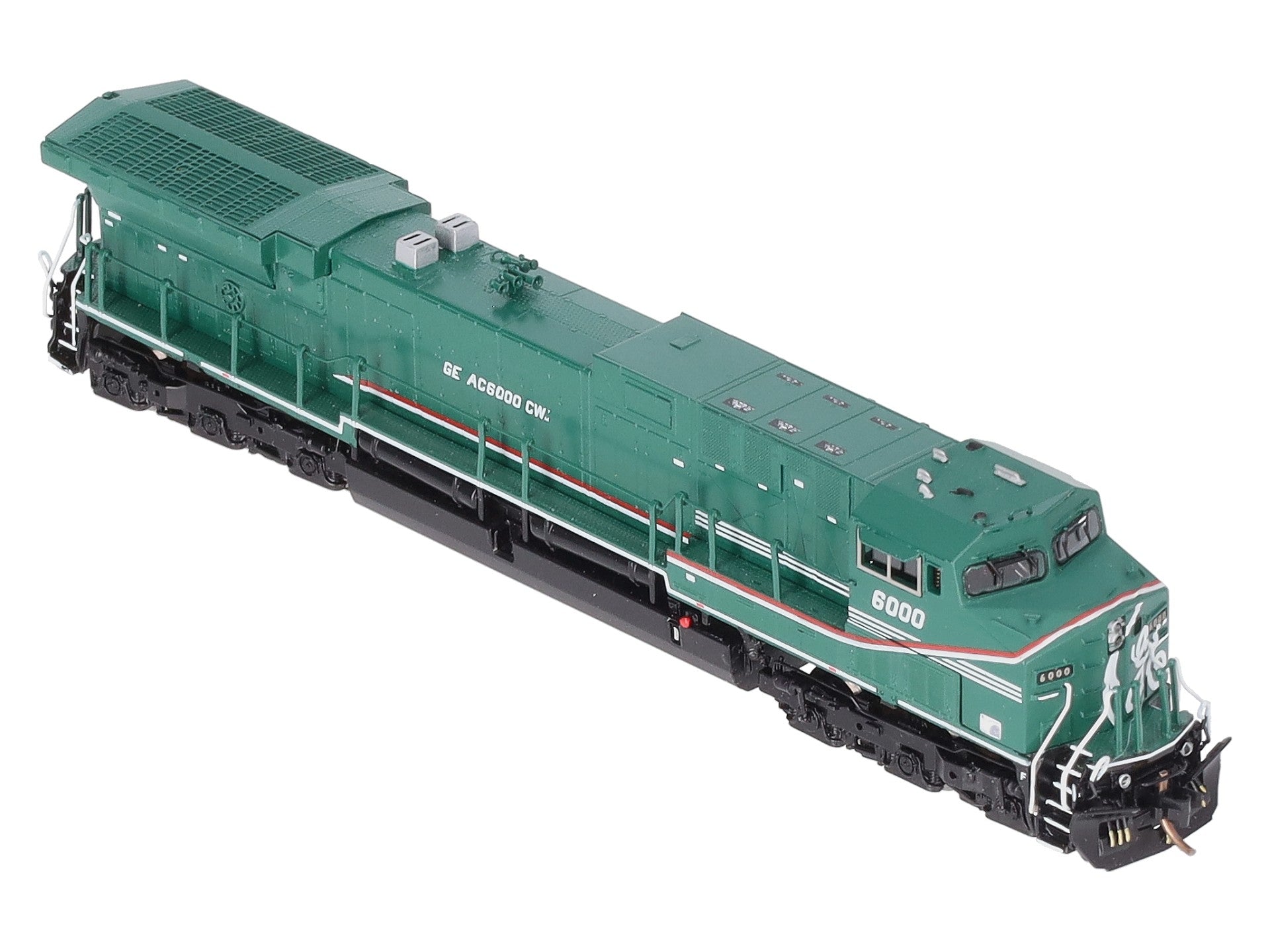 Overland 2887.1 N BRASS GE C60AC Demonstrator Diesel #6000 - Factory Painted LN/Box