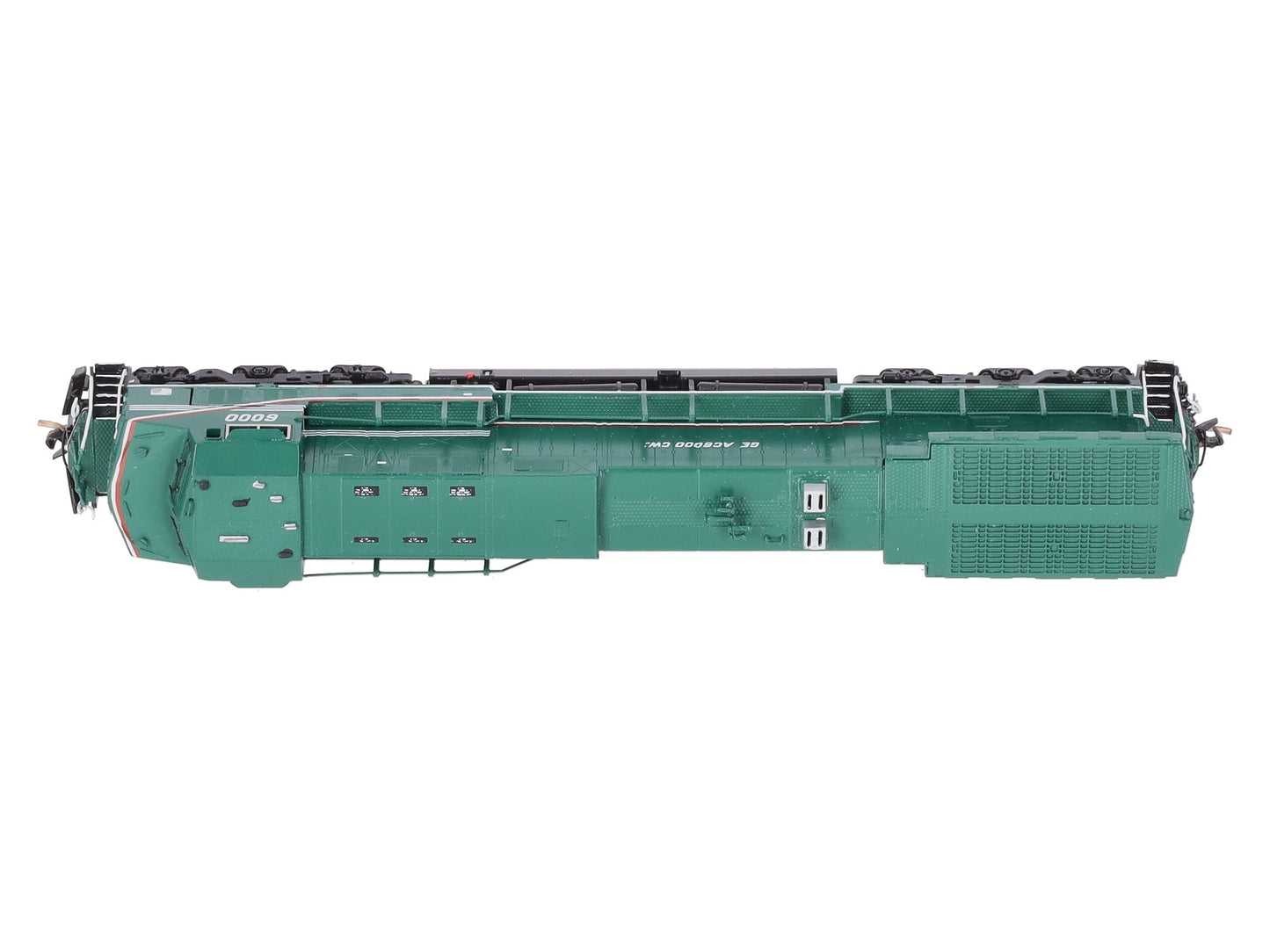 Overland 2887.1 N BRASS GE C60AC Demonstrator Diesel #6000 - Factory Painted LN/Box