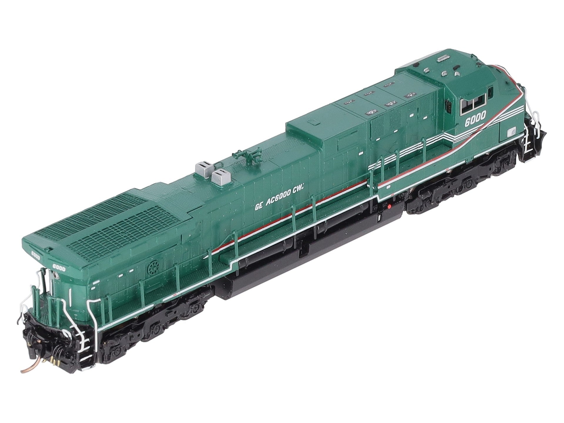 Overland 2887.1 N BRASS GE C60AC Demonstrator Diesel #6000 - Factory Painted LN/Box