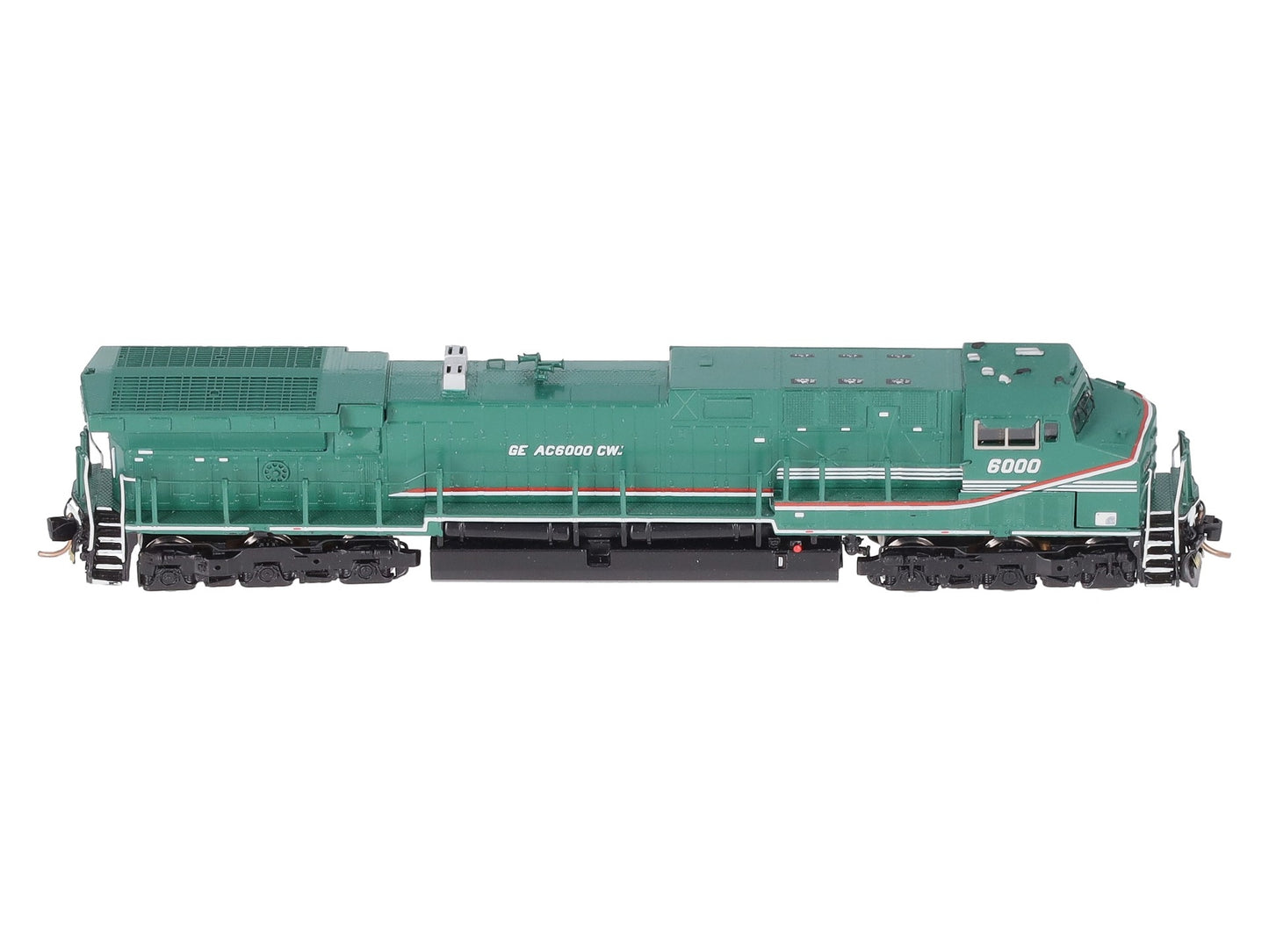 Overland 2887.1 N BRASS GE C60AC Demonstrator Diesel #6000 - Factory Painted LN/Box