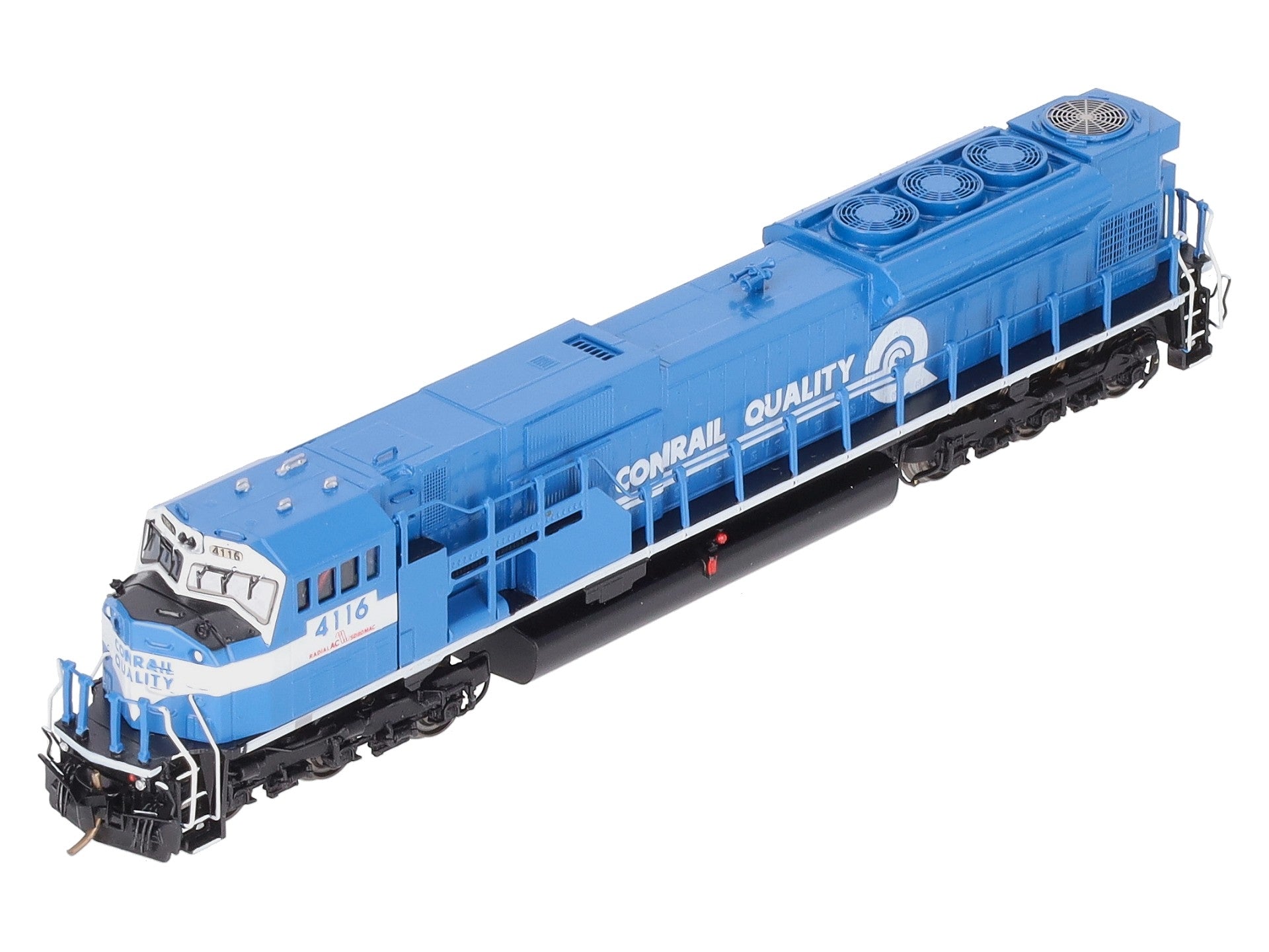 Overland 2833.1 N Scale BRASS Conrail SD-80 MAC Diesel Locomotive #4116 F/P LN/Box