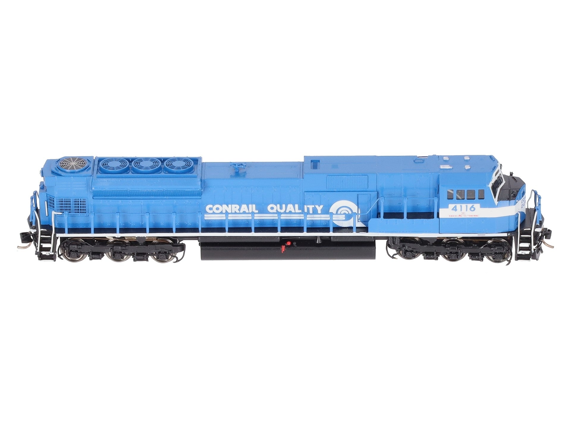 Overland 2833.1 N Scale BRASS Conrail SD-80 MAC Diesel Locomotive #4116 F/P LN/Box