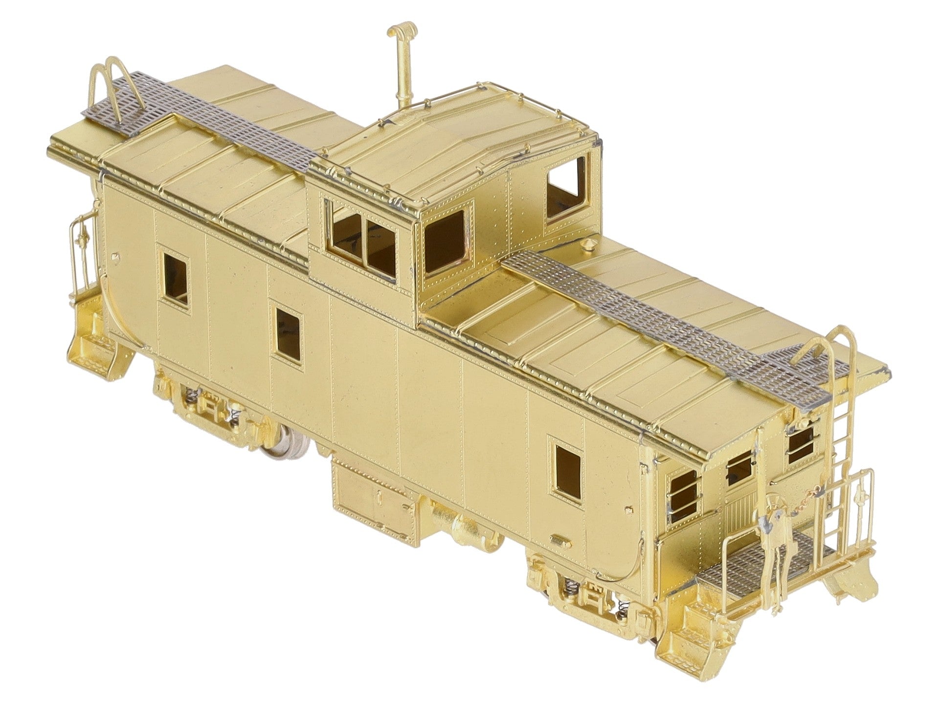 Overland OMI1121 HO SCALE BRASS DT&I CA-4 Caboose - Unpainted EX/Box