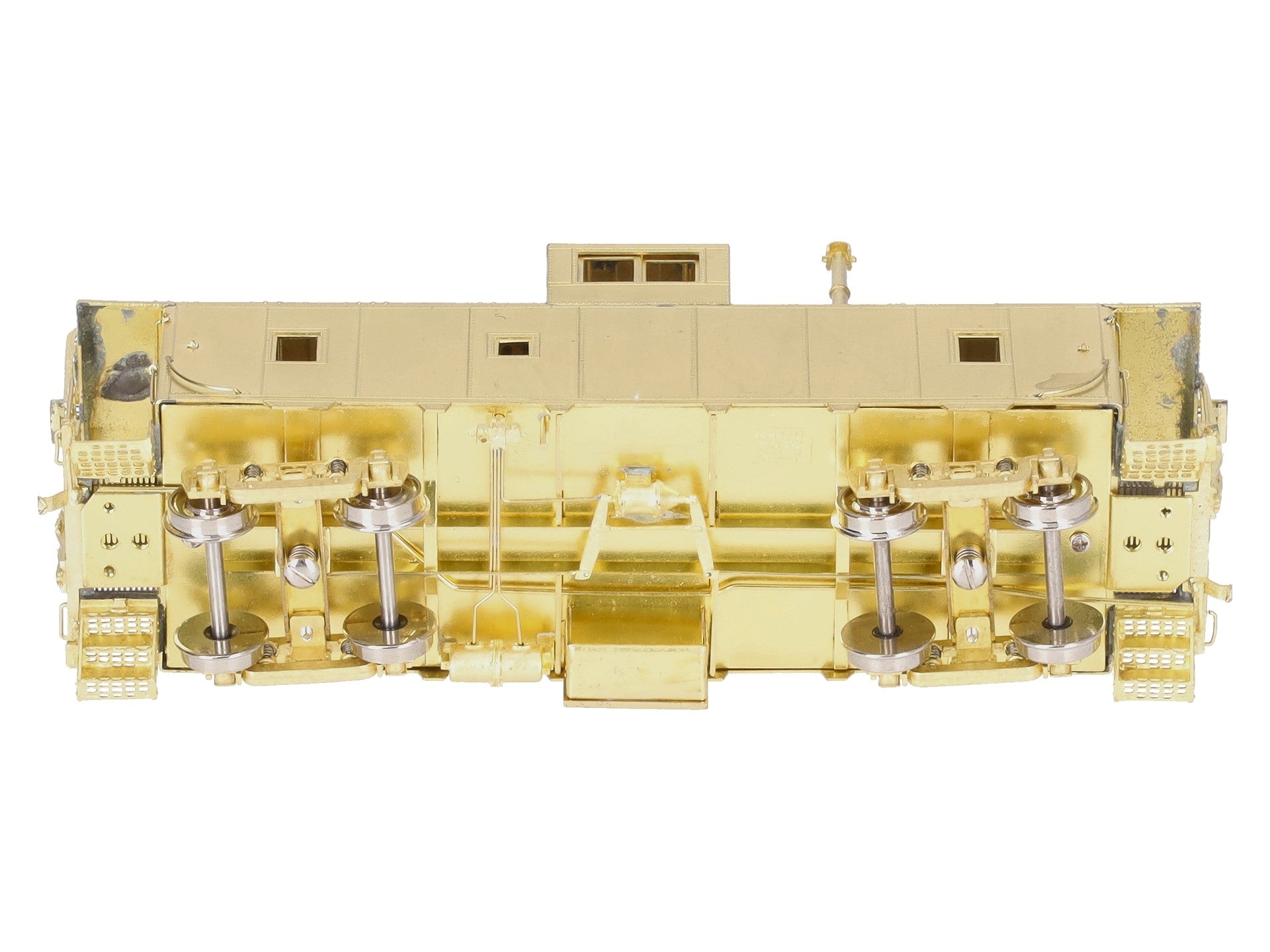 Overland OMI1121 HO SCALE BRASS DT&I CA-4 Caboose - Unpainted EX/Box