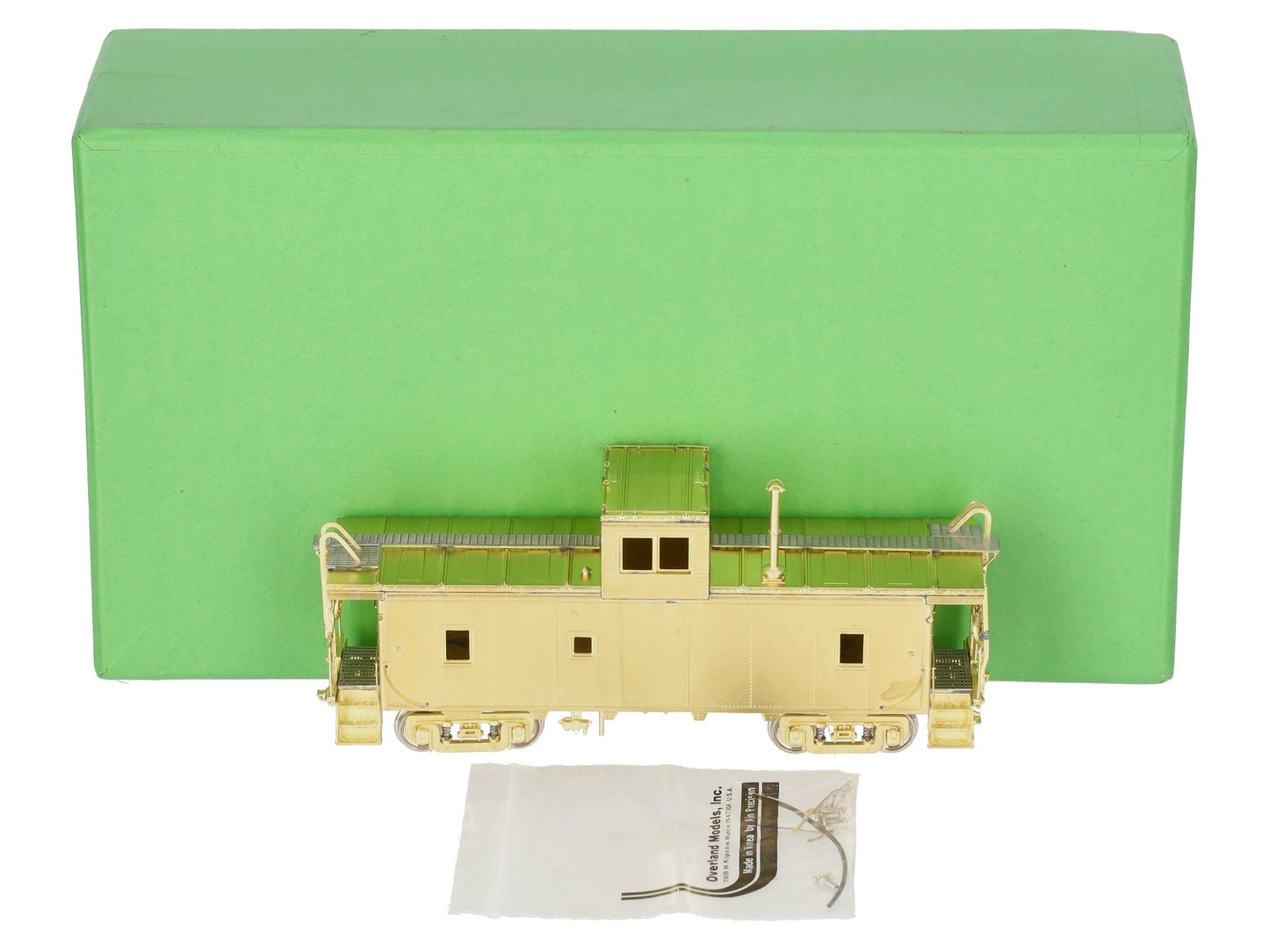 Overland OMI1121 HO SCALE BRASS DT&I CA-4 Caboose - Unpainted EX/Box