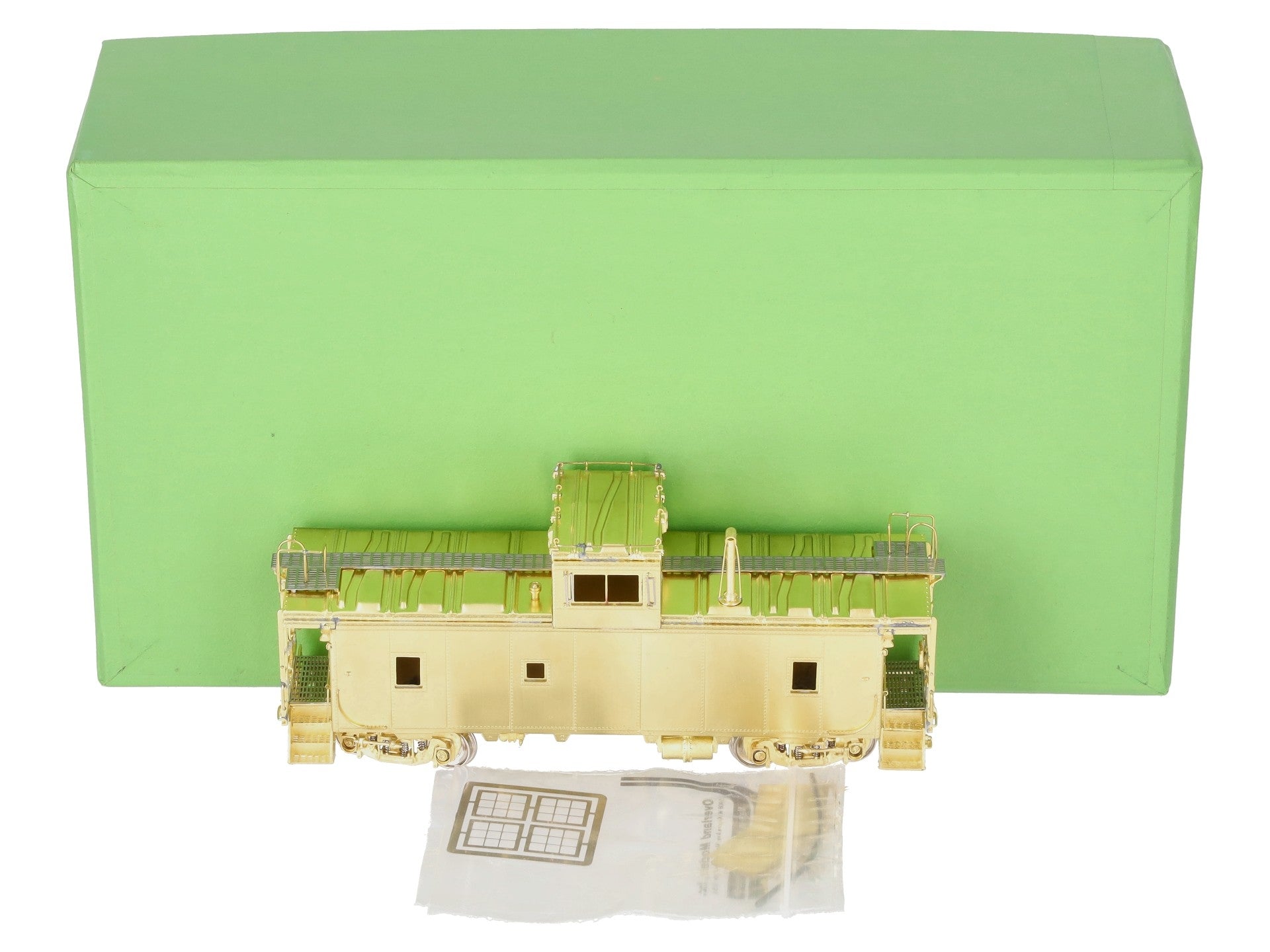 Overland 1211 HO BRASS Union Pacific CA-6 Caboose unpainted EX/Box