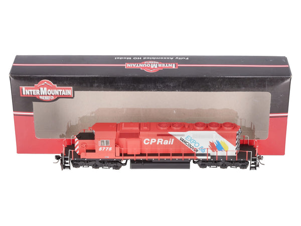 InterMountain 49336S-03 Canadian Pacific SD40-2 Loco w/Sound Expo