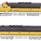 MTH 80-2197-1 HO DRG F-3 A/B Diesel Locomotive Set w/Proto-Sound 3.0 (Set of 2)