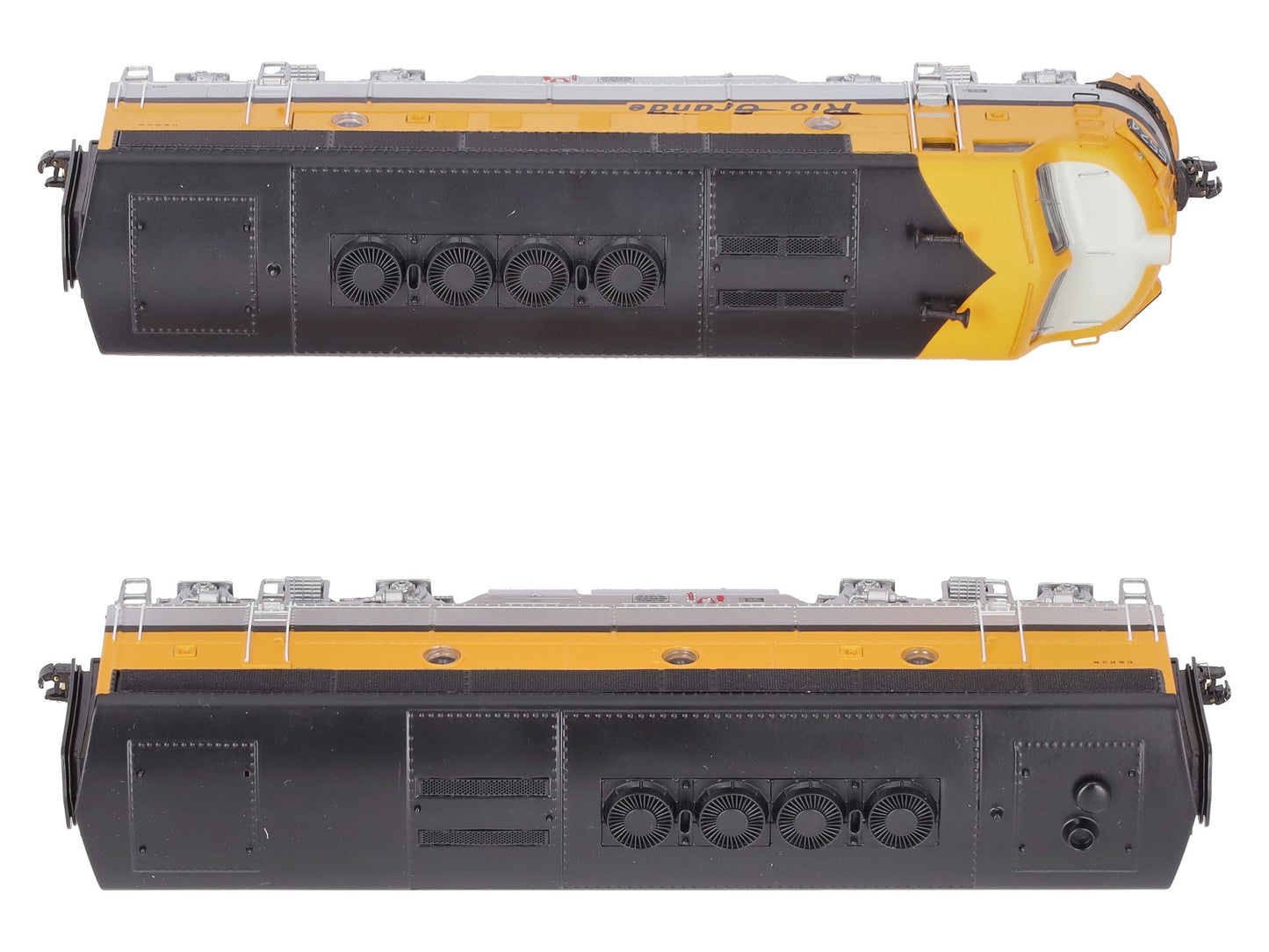 MTH 80-2197-1 HO DRG F-3 A/B Diesel Locomotive Set w/Proto-Sound 3.0 (Set of 2)
