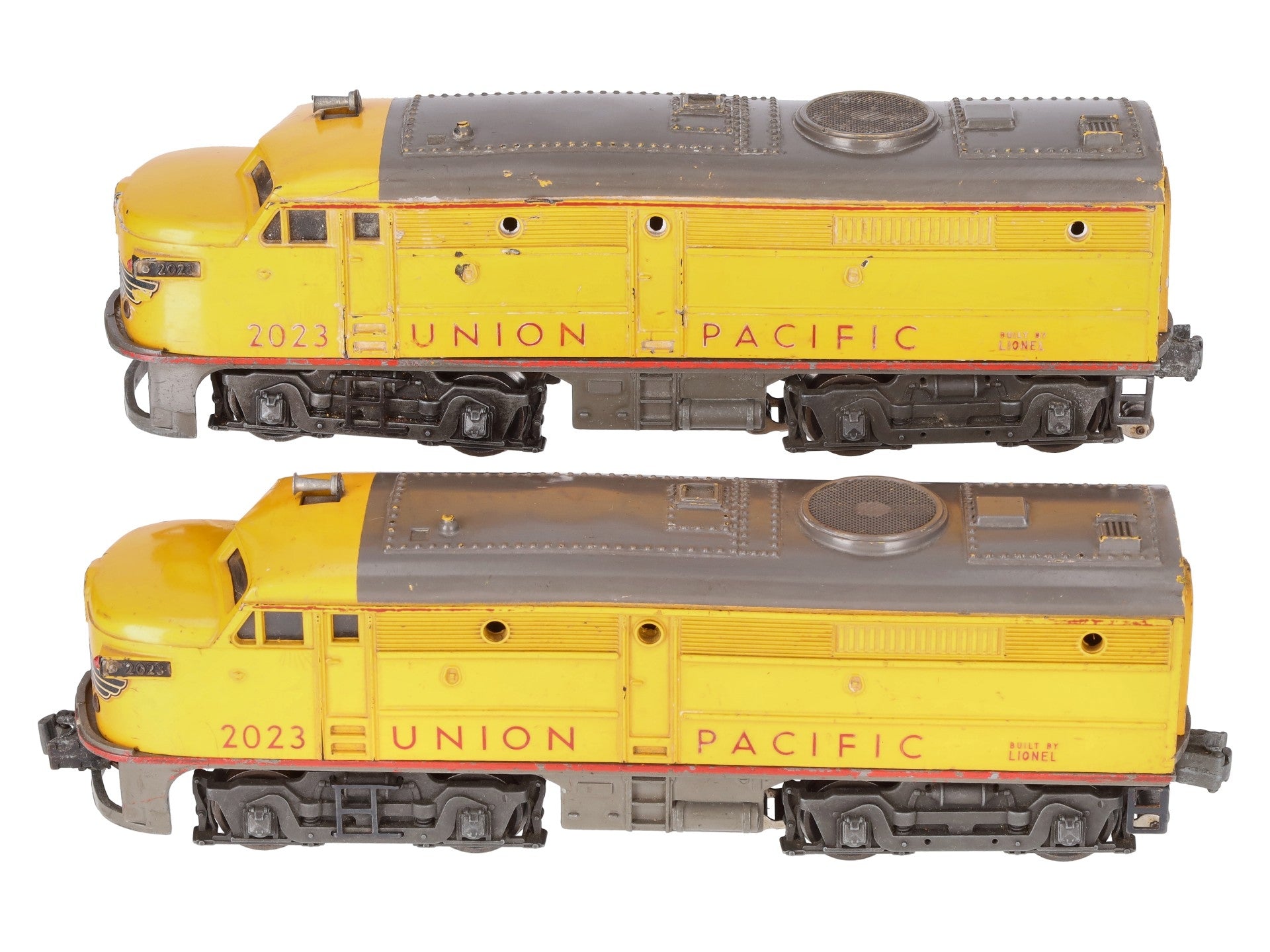 Lionel 2023 Vintage O Union Pacific Alco AA Diesel Locomotive Set VG