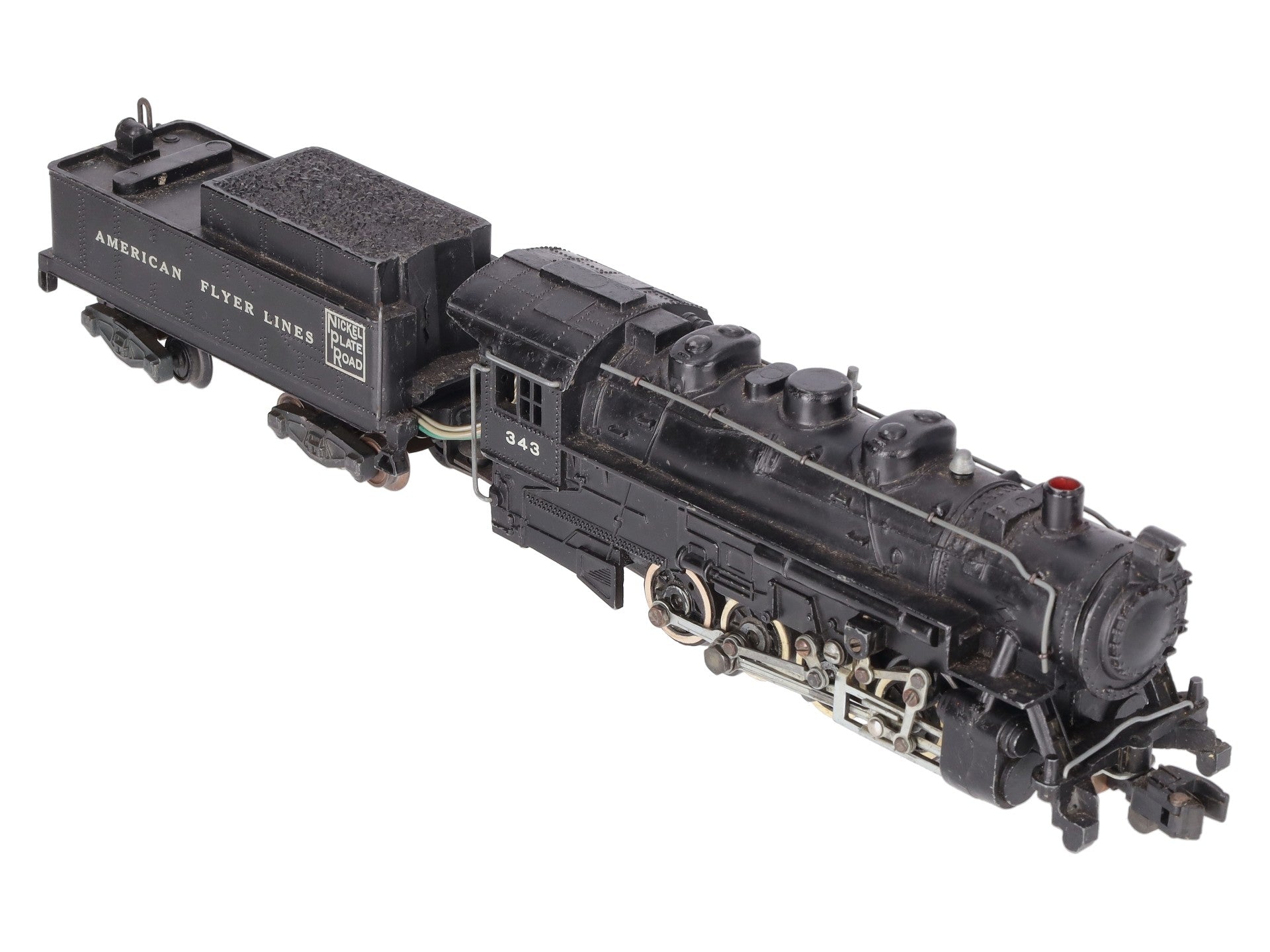 American Flyer 343 Vintage S Gauge Nickel Plate Road 0-8-0 Steam
