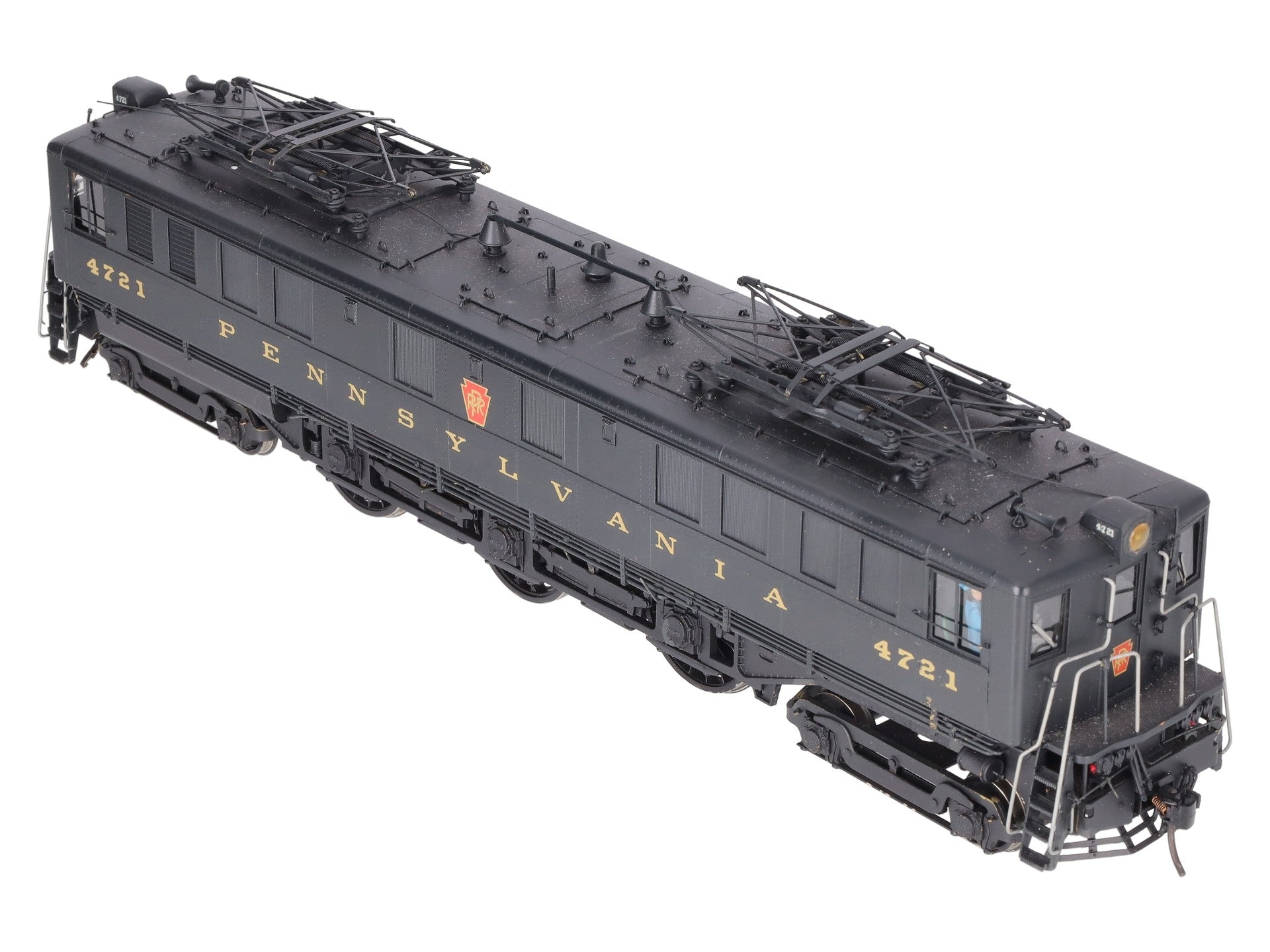 Overland 0219 O 2-Rail Brass PRR Class 'P5A' Electric Locomotive-Custom EX/Box