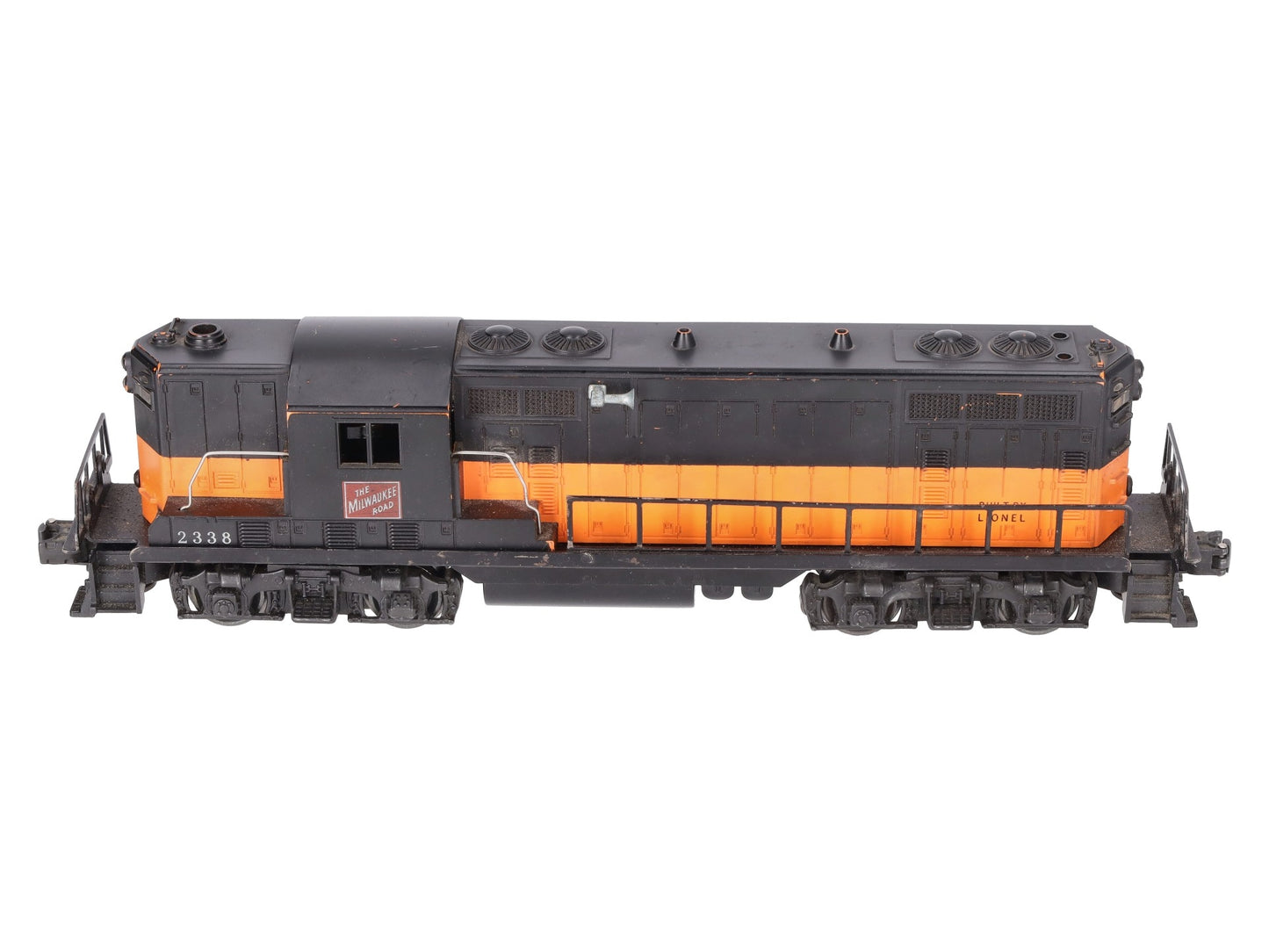 Lionel 2338 Vintage O Milwaukee Road Powered GP-7 Diesel Locomotive VG