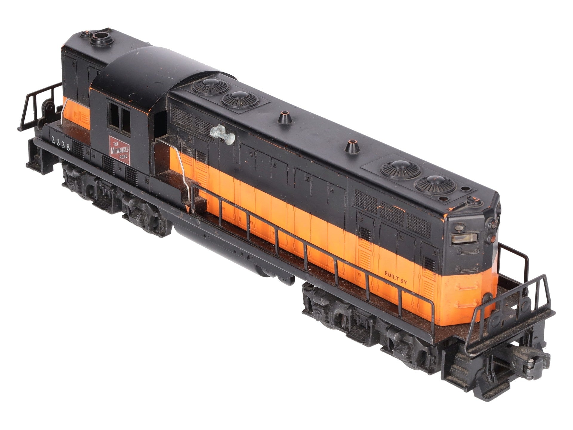 Lionel 2338 Vintage O Milwaukee Road Powered GP-7 Diesel Locomotive VG