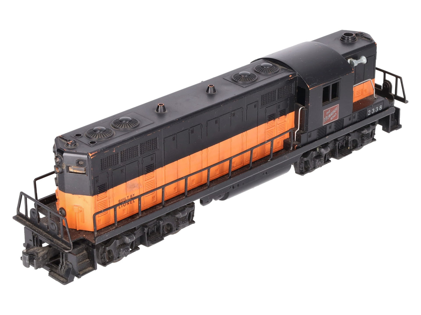 Lionel 2338 Vintage O Milwaukee Road Powered GP-7 Diesel Locomotive VG