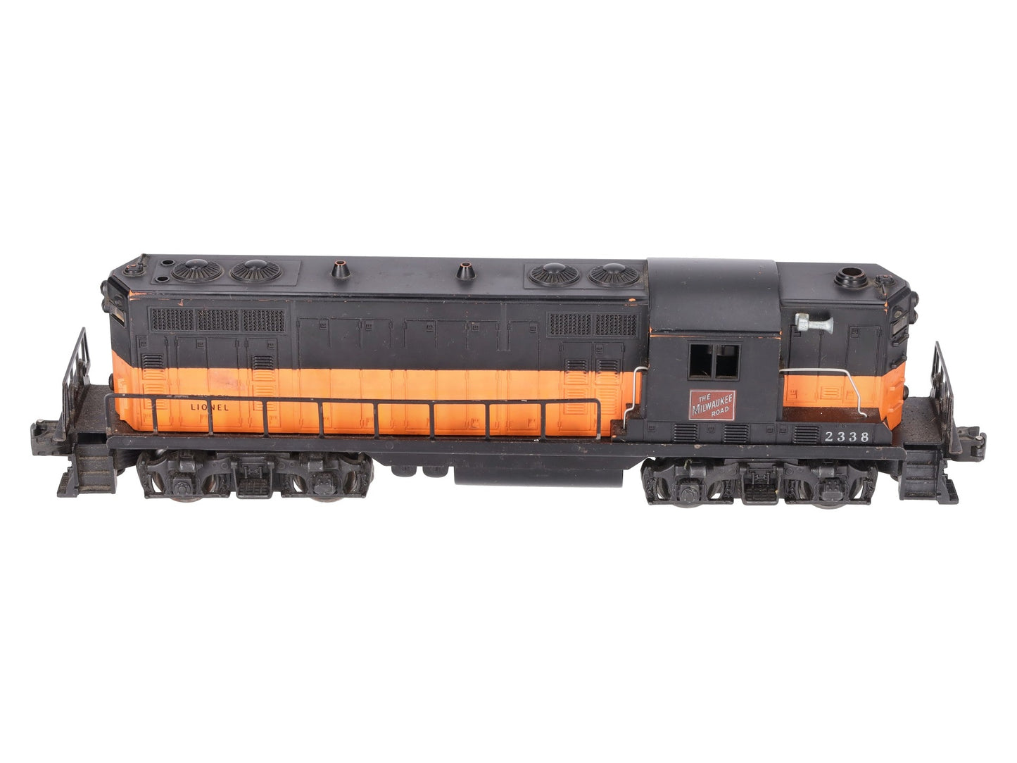 Lionel 2338 Vintage O Milwaukee Road Powered GP-7 Diesel Locomotive VG
