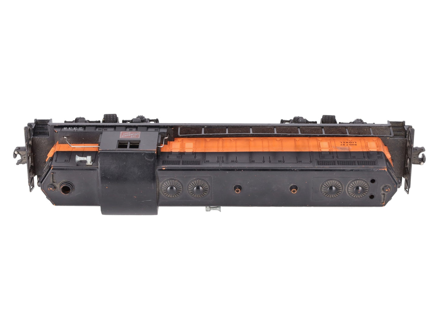 Lionel 2338 Vintage O Milwaukee Road Powered GP-7 Diesel Locomotive VG